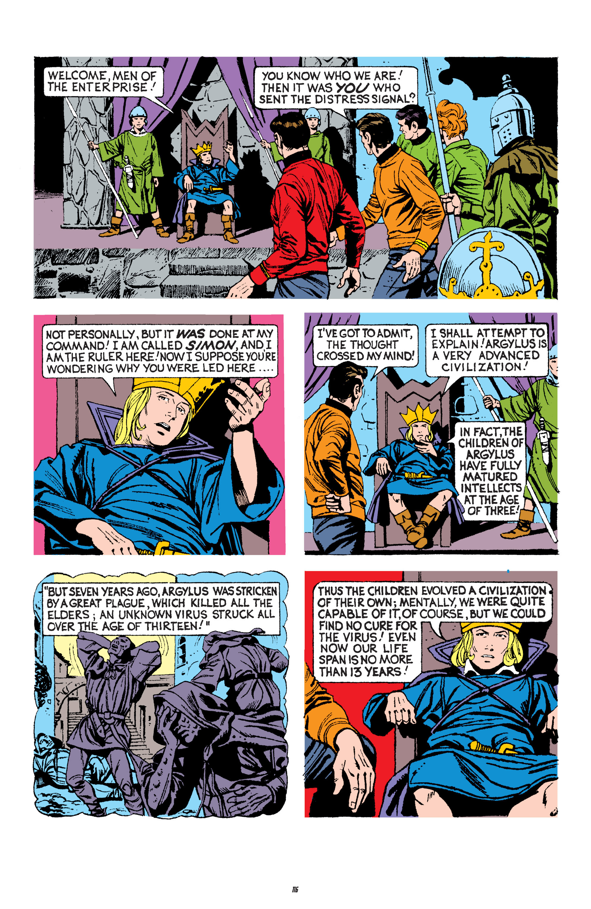 Read online Star Trek Archives comic -  Issue # TPB 4 - 116