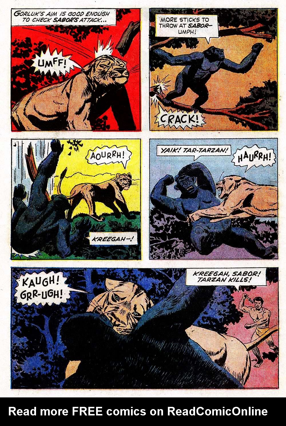 Read online Tarzan (1962) comic -  Issue #139 - 6