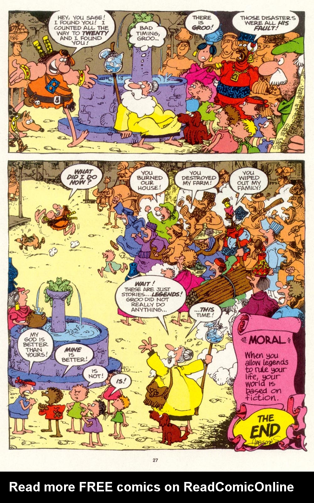 Read online Sergio Aragonés Groo the Wanderer comic -  Issue #99 - 28