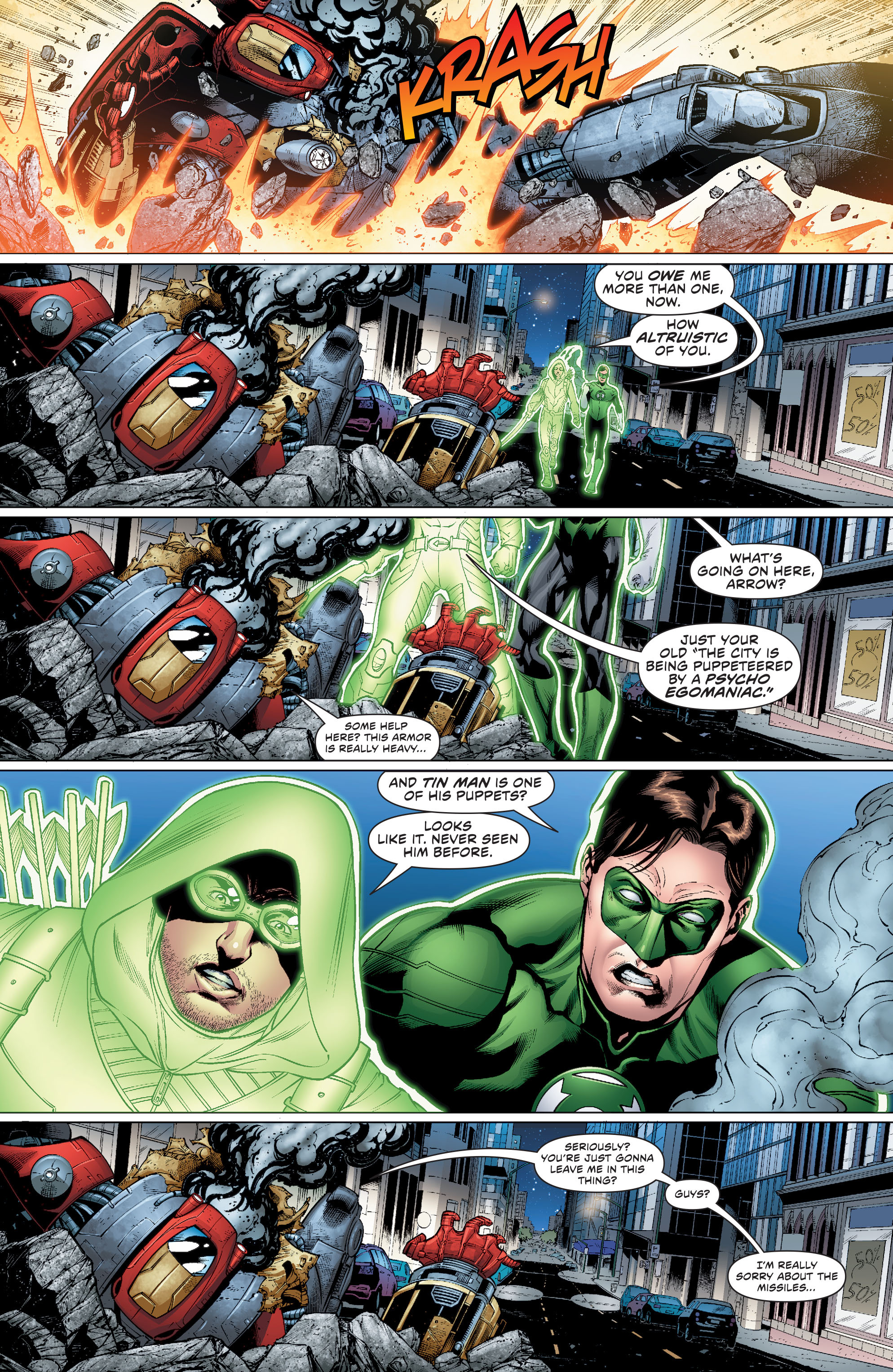 Read online Green Arrow (2011) comic -  Issue #38 - 7