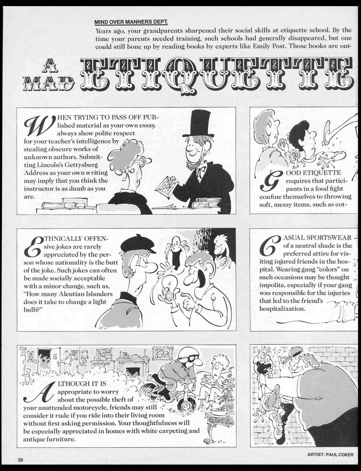 Read online MAD comic -  Issue #300 - 42