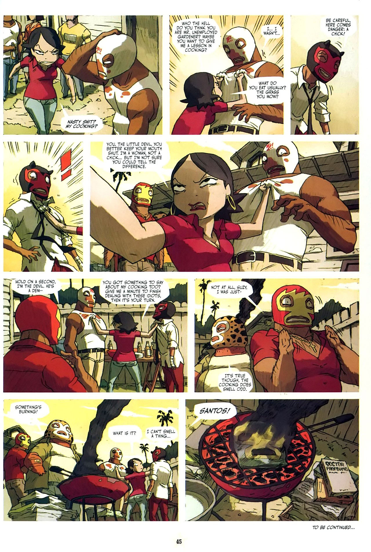 Read online Lucha Libre comic -  Issue #4 - 47