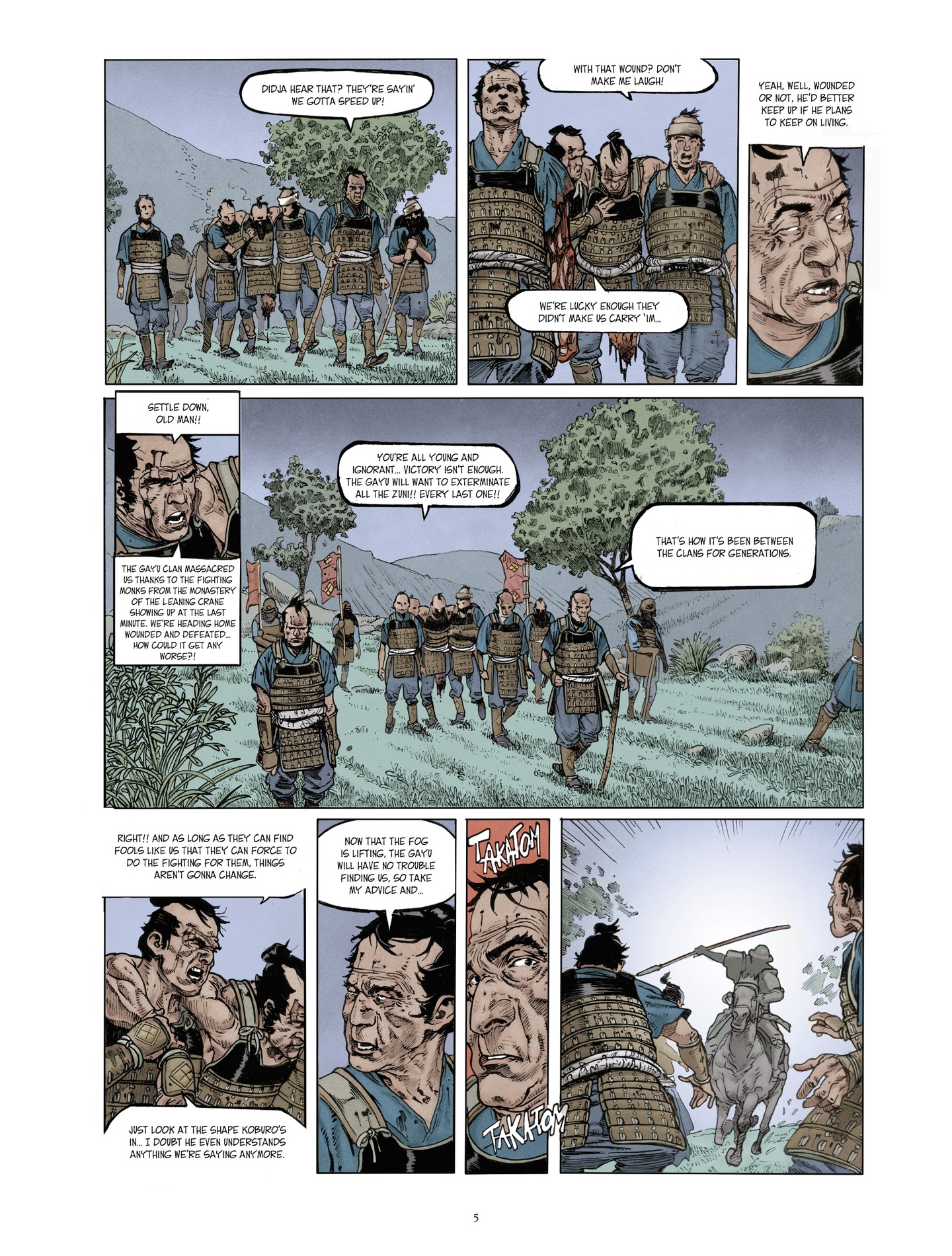 Read online The Mask Of A Thousand Tears comic -  Issue #1 - 5