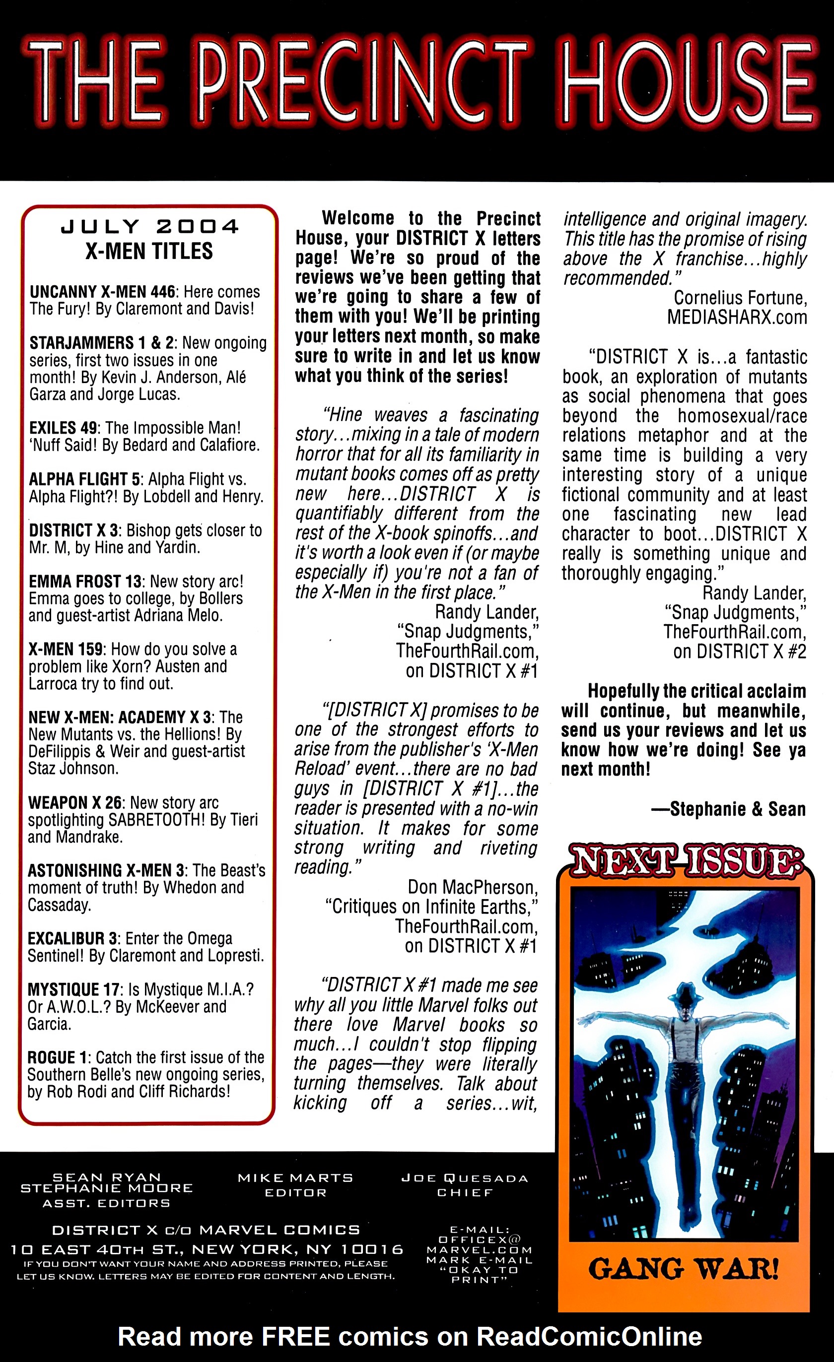 Read online District X comic -  Issue #3 - 25