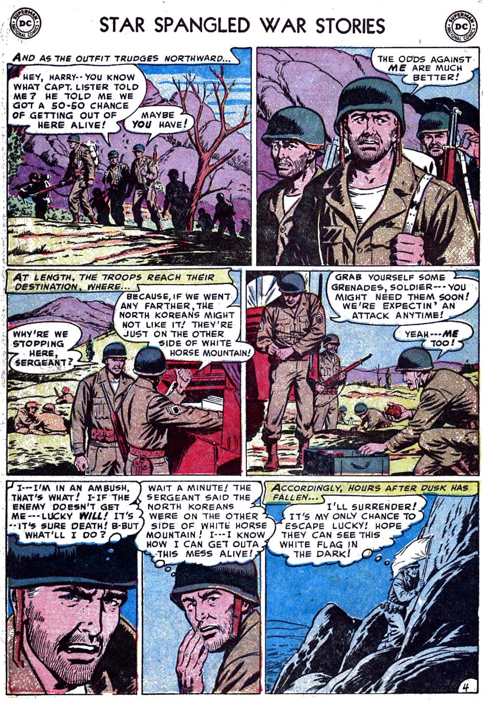 Read online Star Spangled War Stories (1952) comic -  Issue #10 - 6
