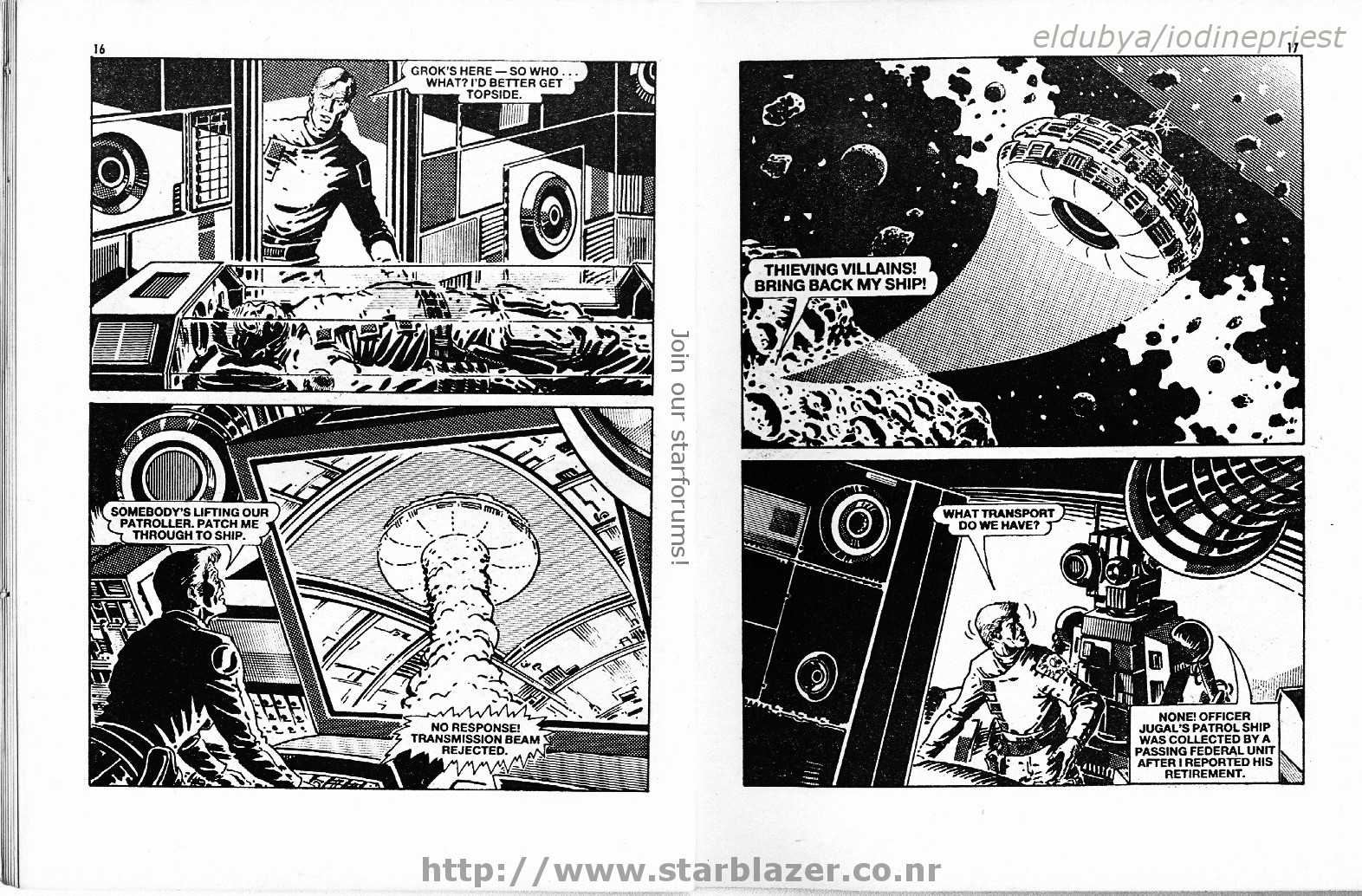 Read online Starblazer comic -  Issue #217 - 10