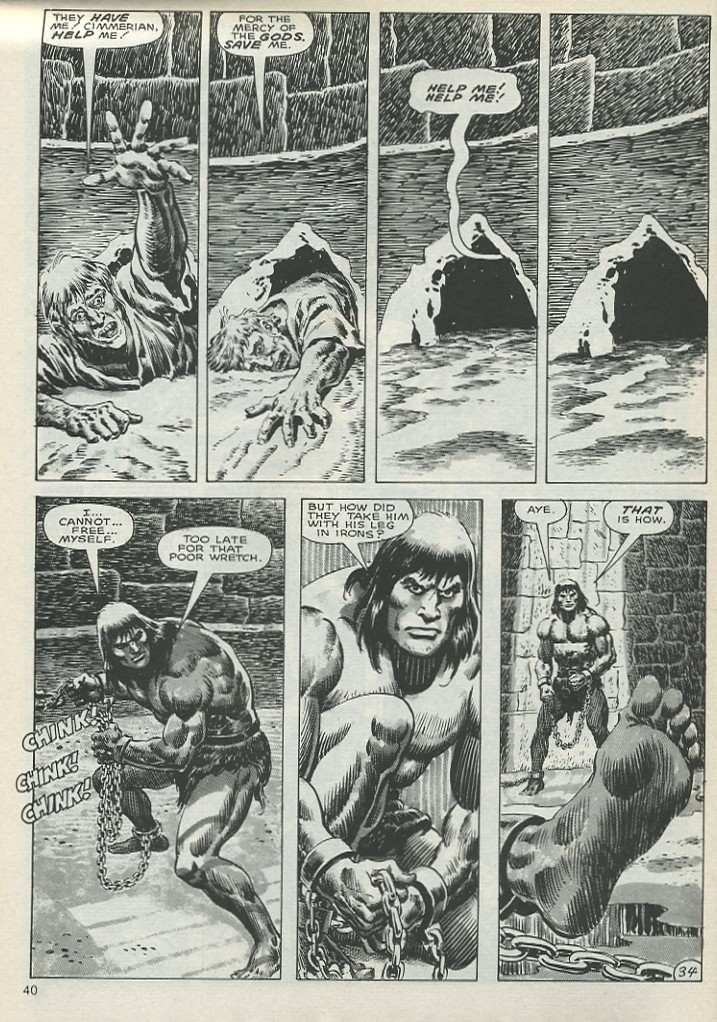 Read online The Savage Sword Of Conan comic -  Issue #134 - 40