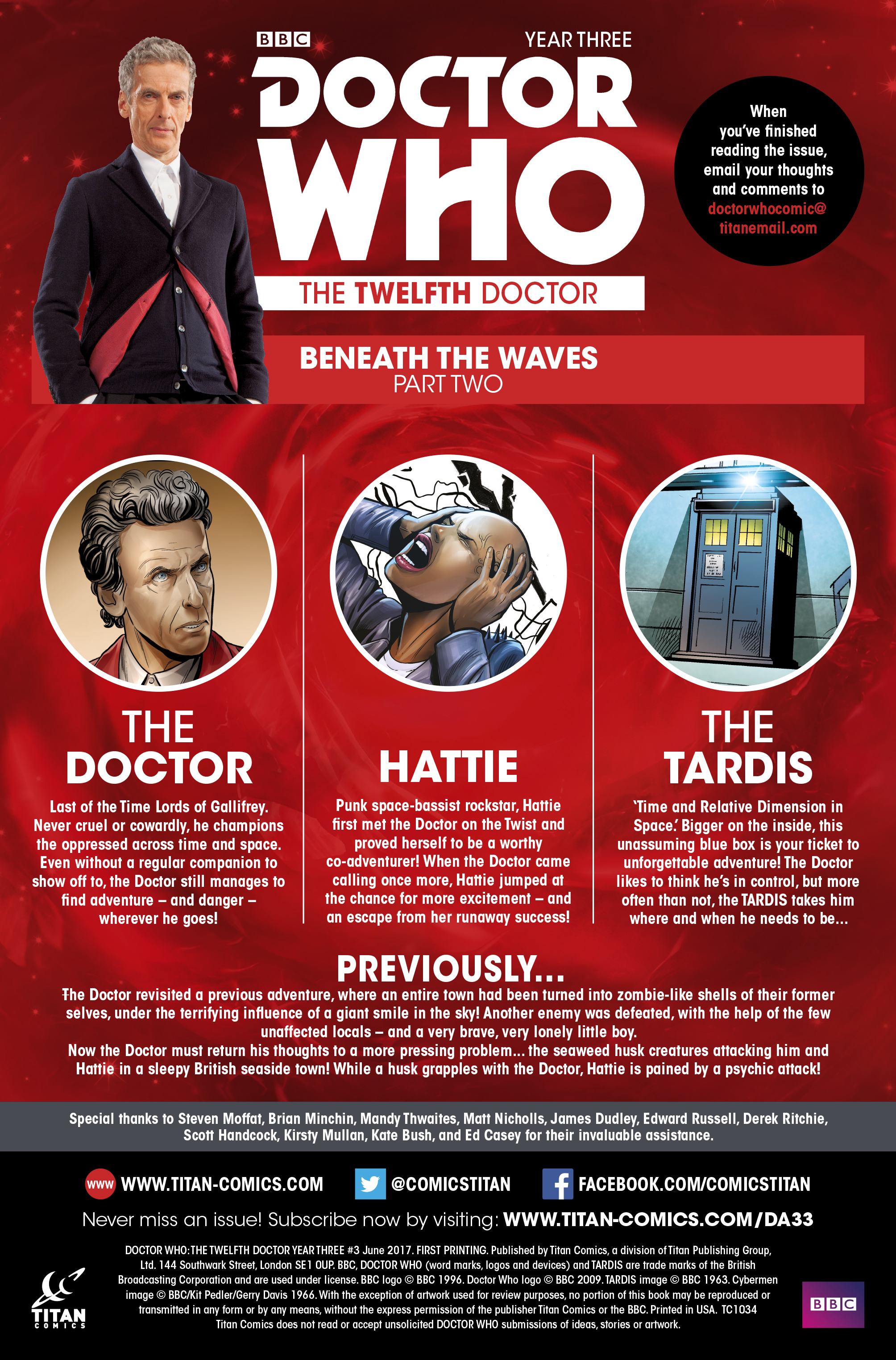 Read online Doctor Who: The Twelfth Doctor Year Three comic -  Issue #3 - 5