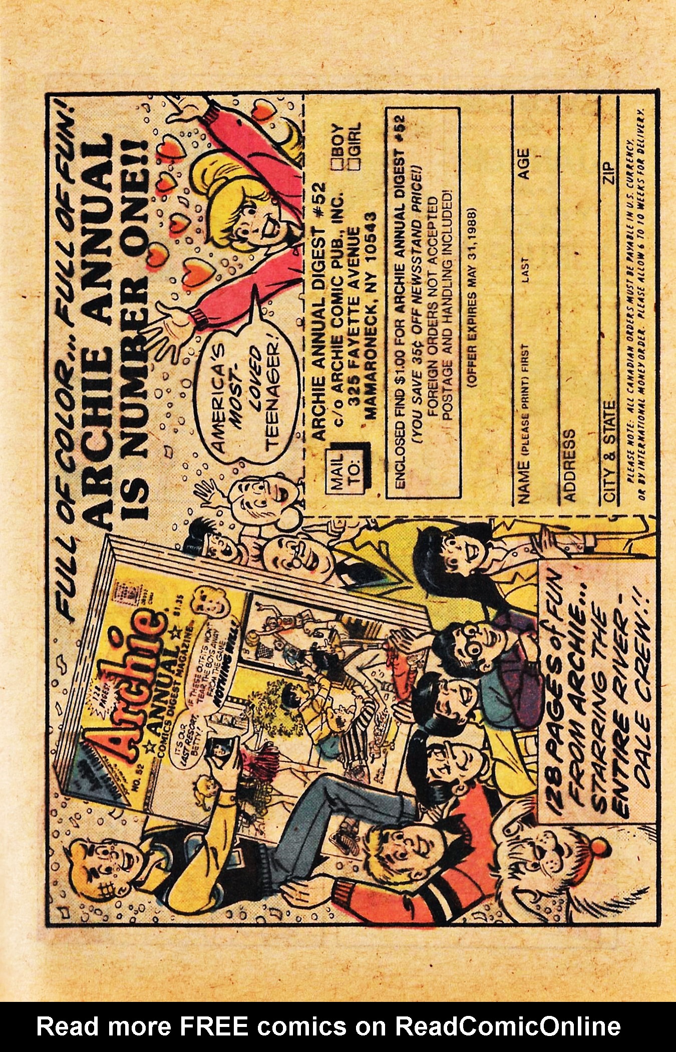 Read online Betty and Veronica Digest Magazine comic -  Issue #30 - 65
