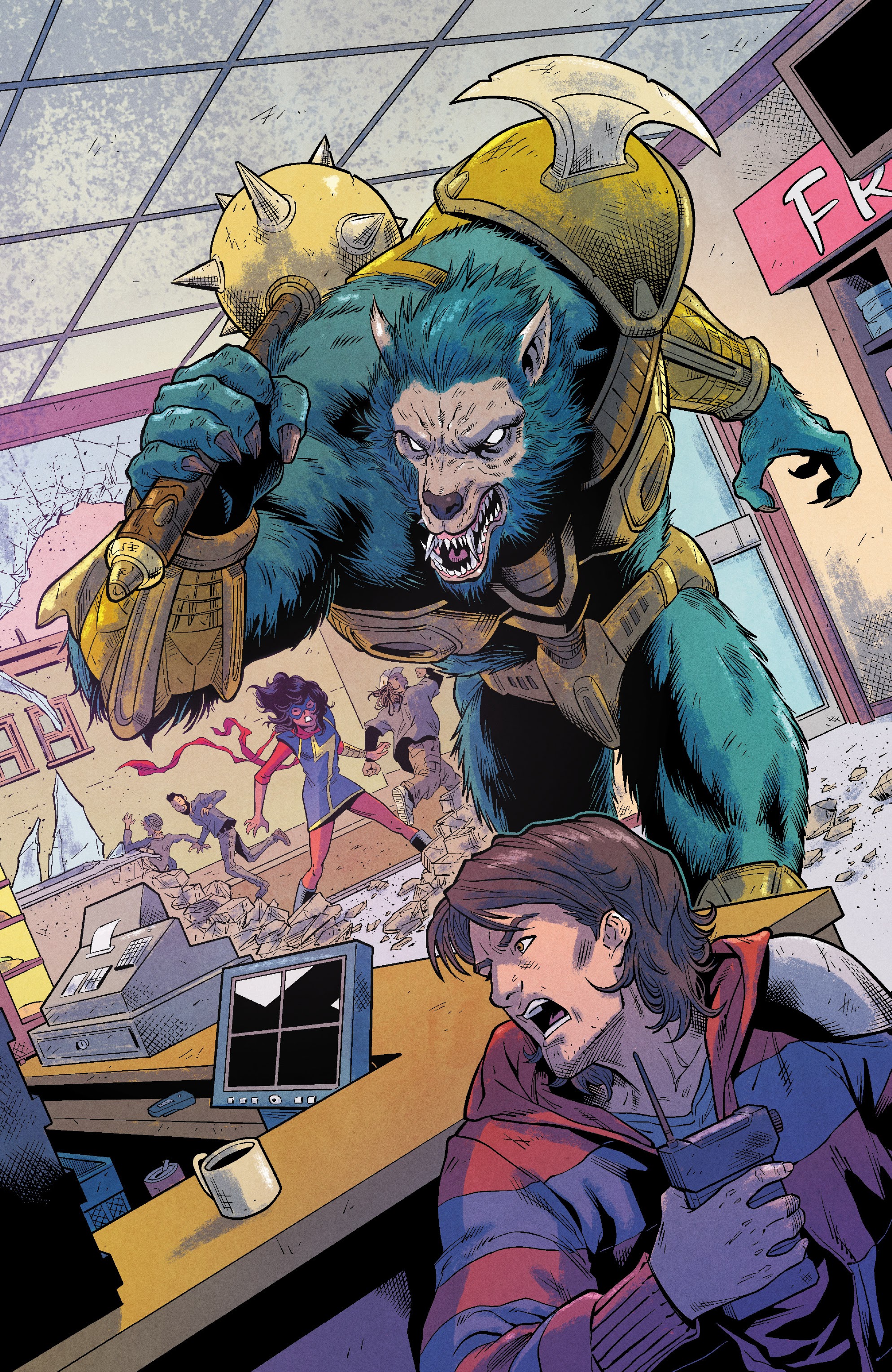 Read online Magnificent Ms. Marvel comic -  Issue # _Director 's Cut - 87