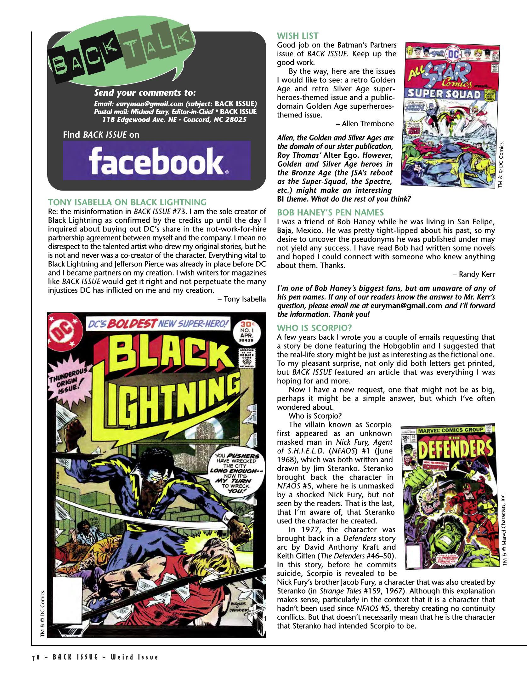 Read online Back Issue comic -  Issue #78 - 79