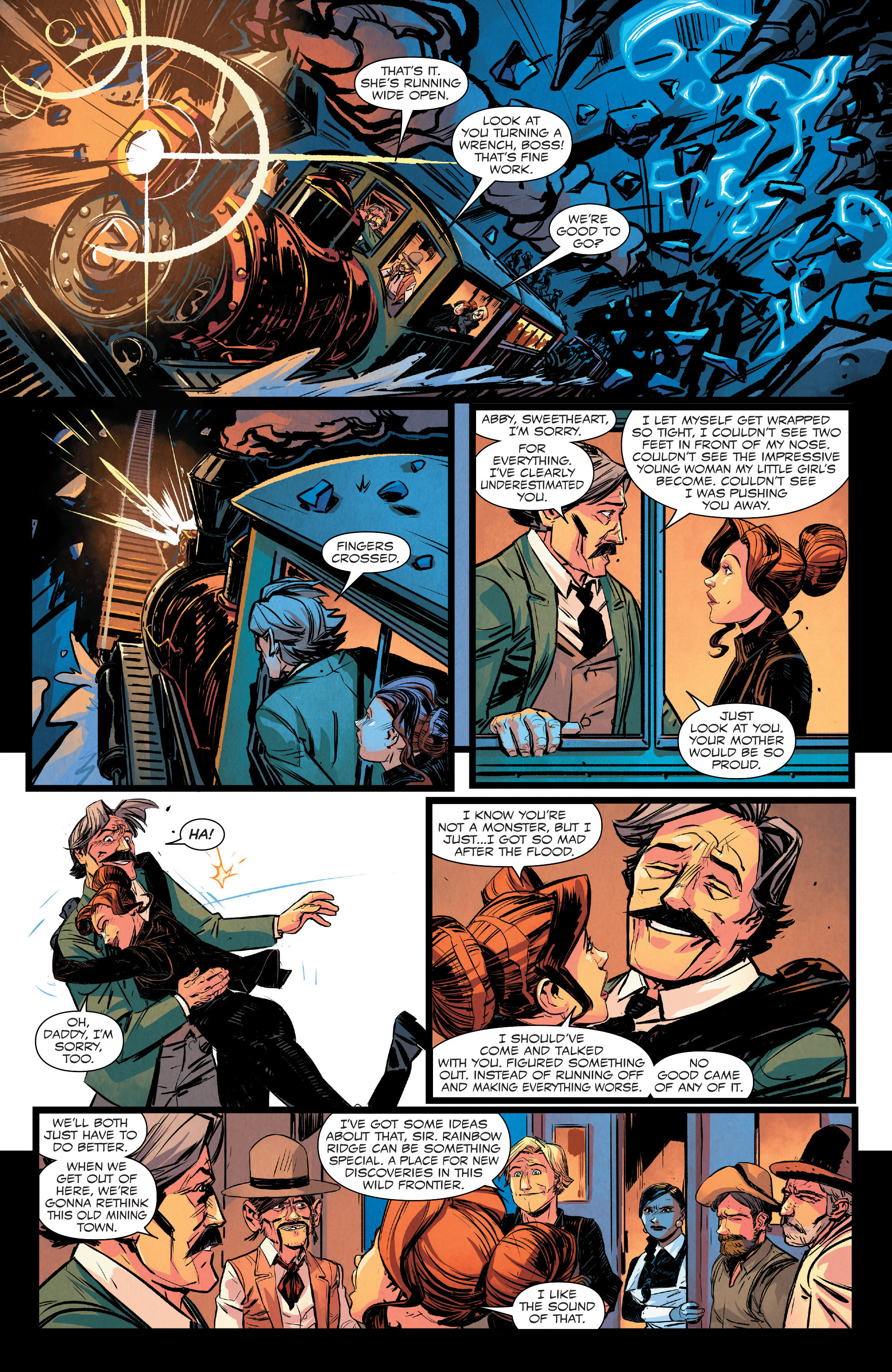 Read online Big Thunder Mountain Railroad comic -  Issue #5 - 12
