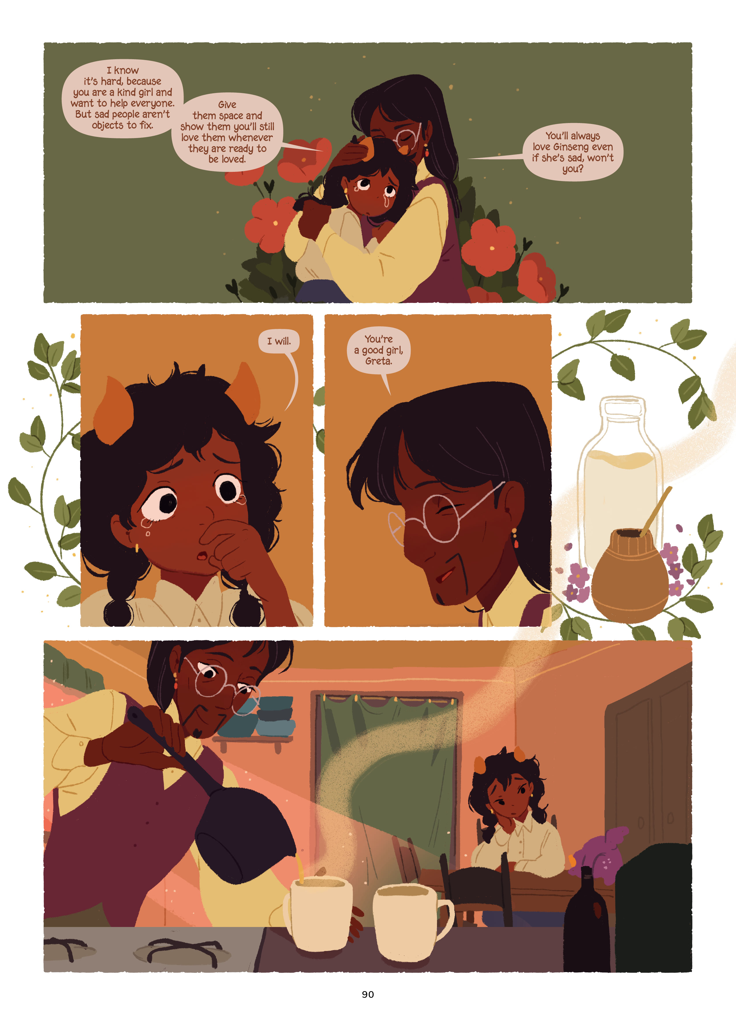 Read online The Tea Dragon Series comic -  Issue # The Tea Dragon Tapestry - 91