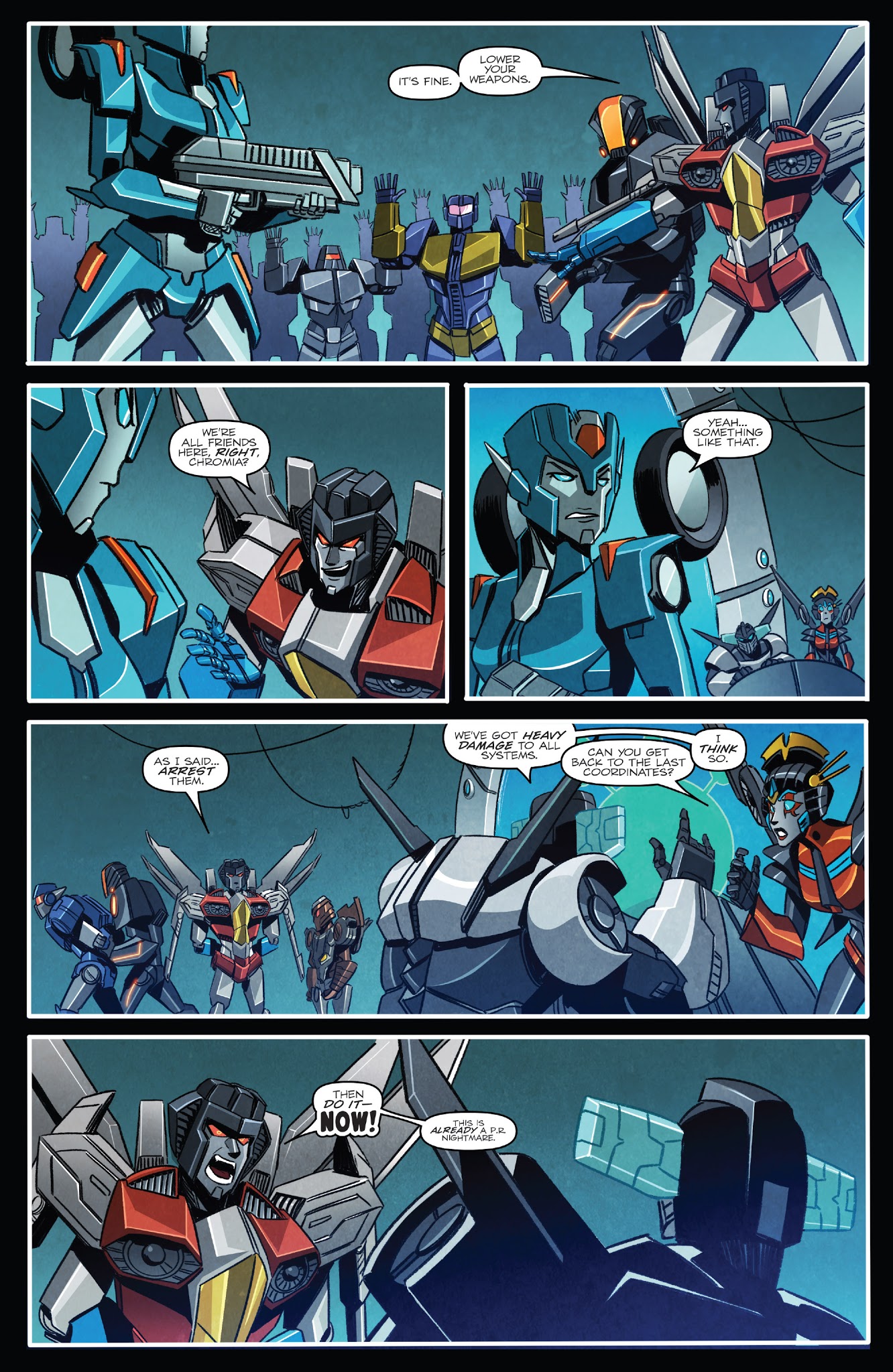 Read online The Transformers: Windblade (2018) comic -  Issue # TPB - 158
