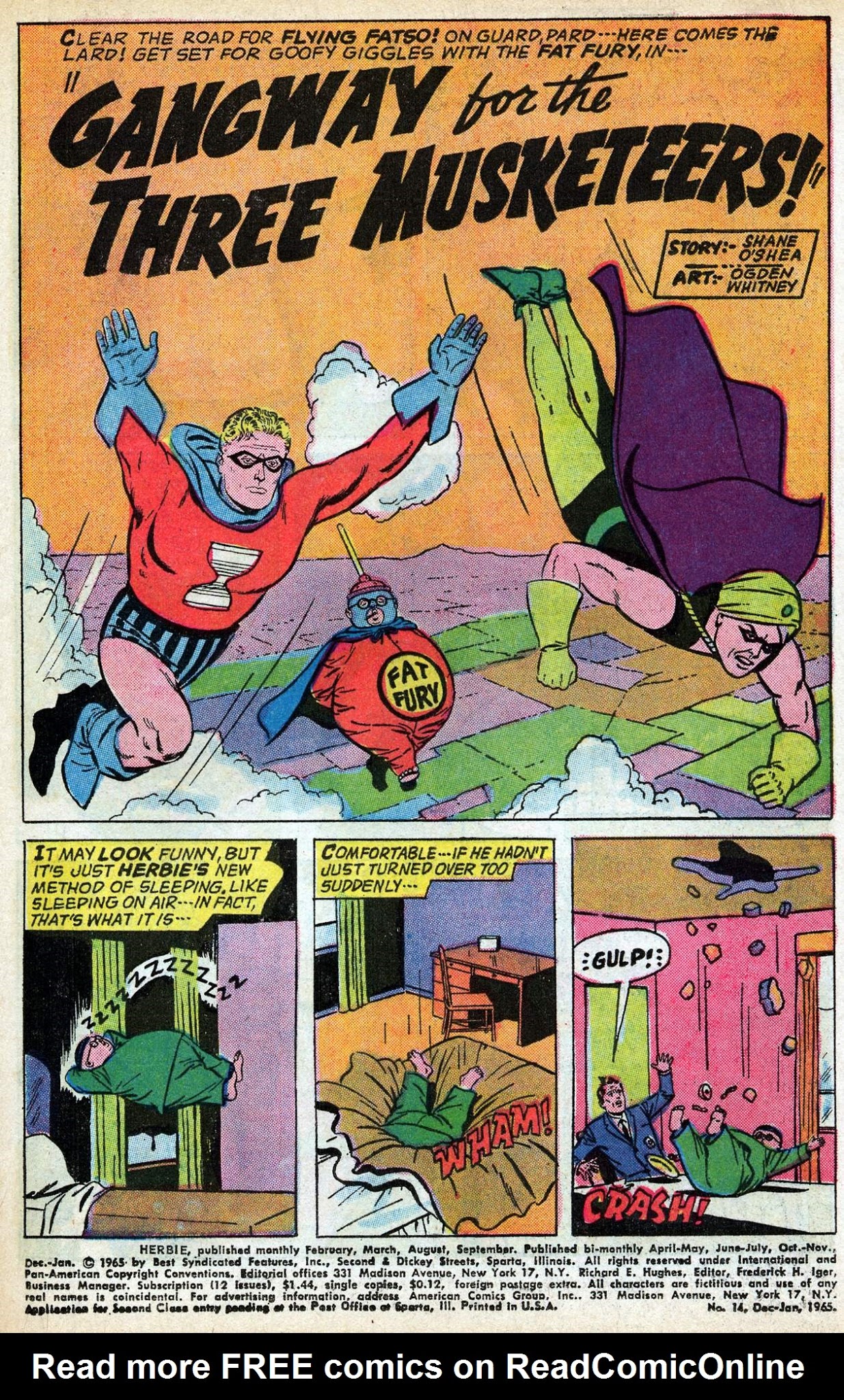 Read online Herbie comic -  Issue #14 - 2