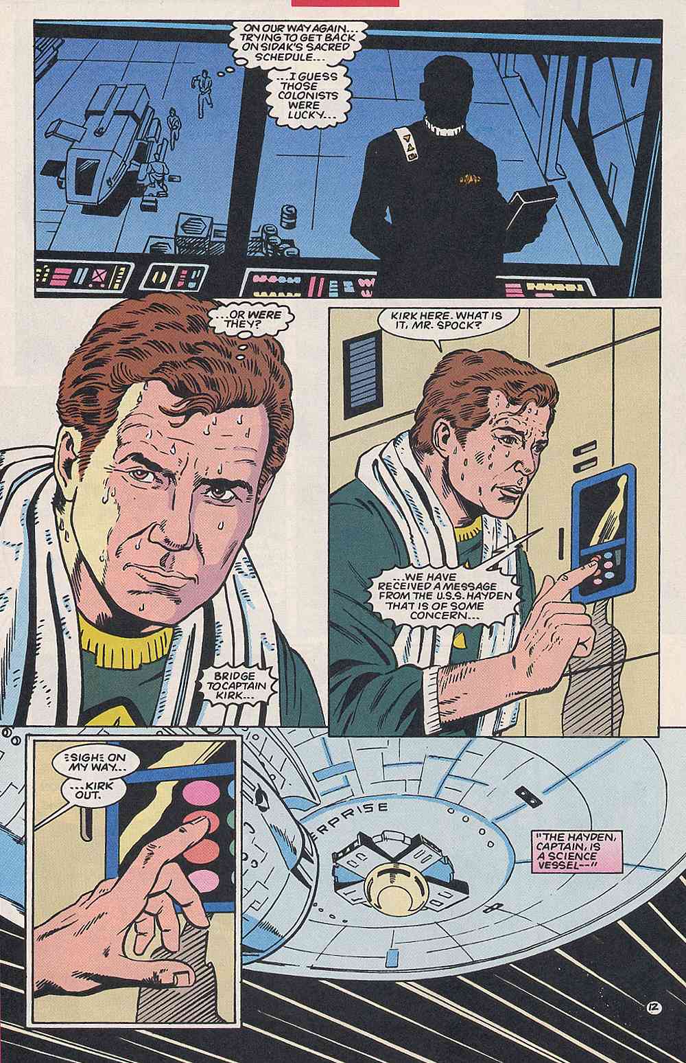 Read online Star Trek (1989) comic -  Issue #65 - 13