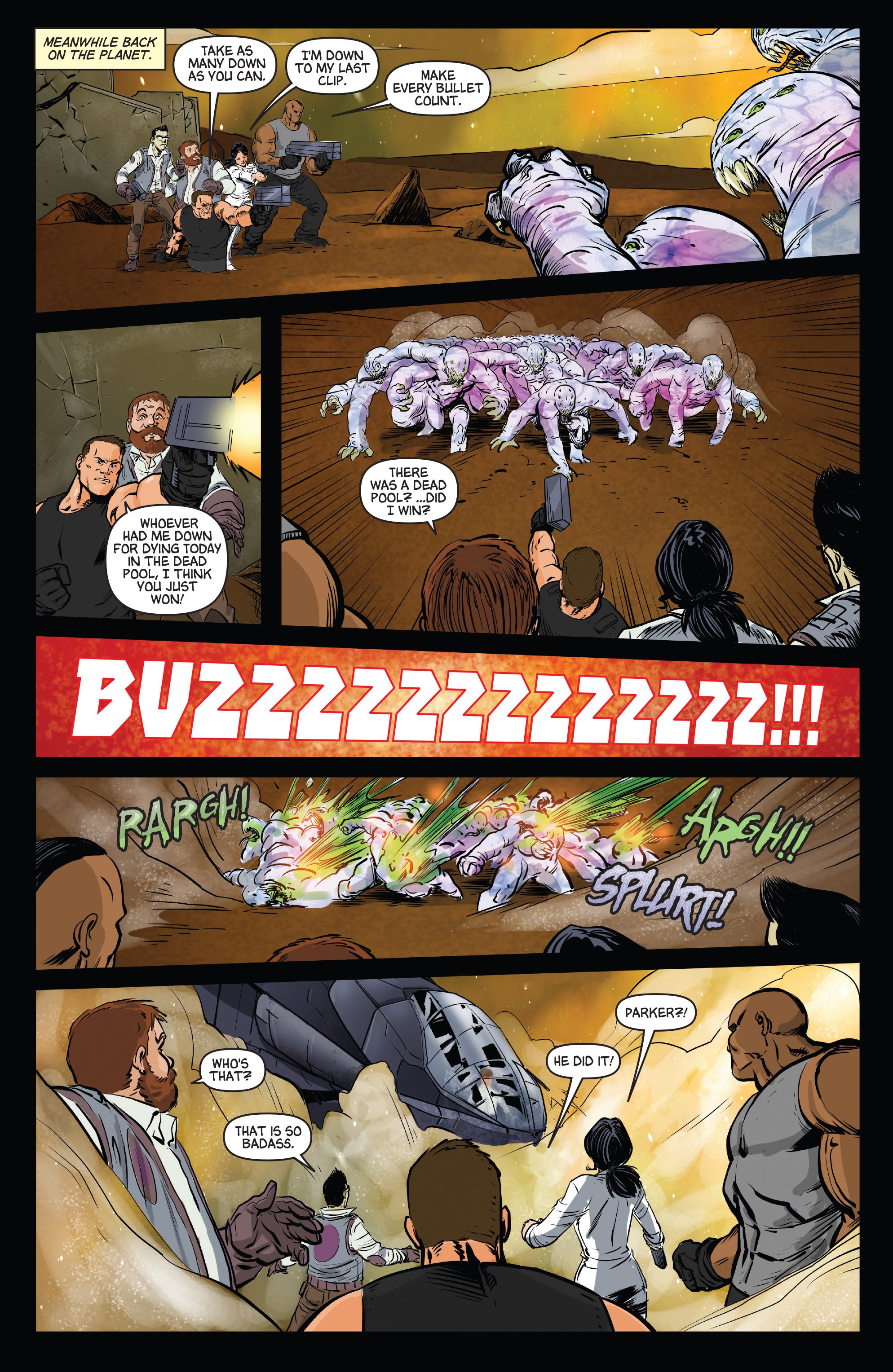 Read online Aliens vs. Parker comic -  Issue #4 - 21