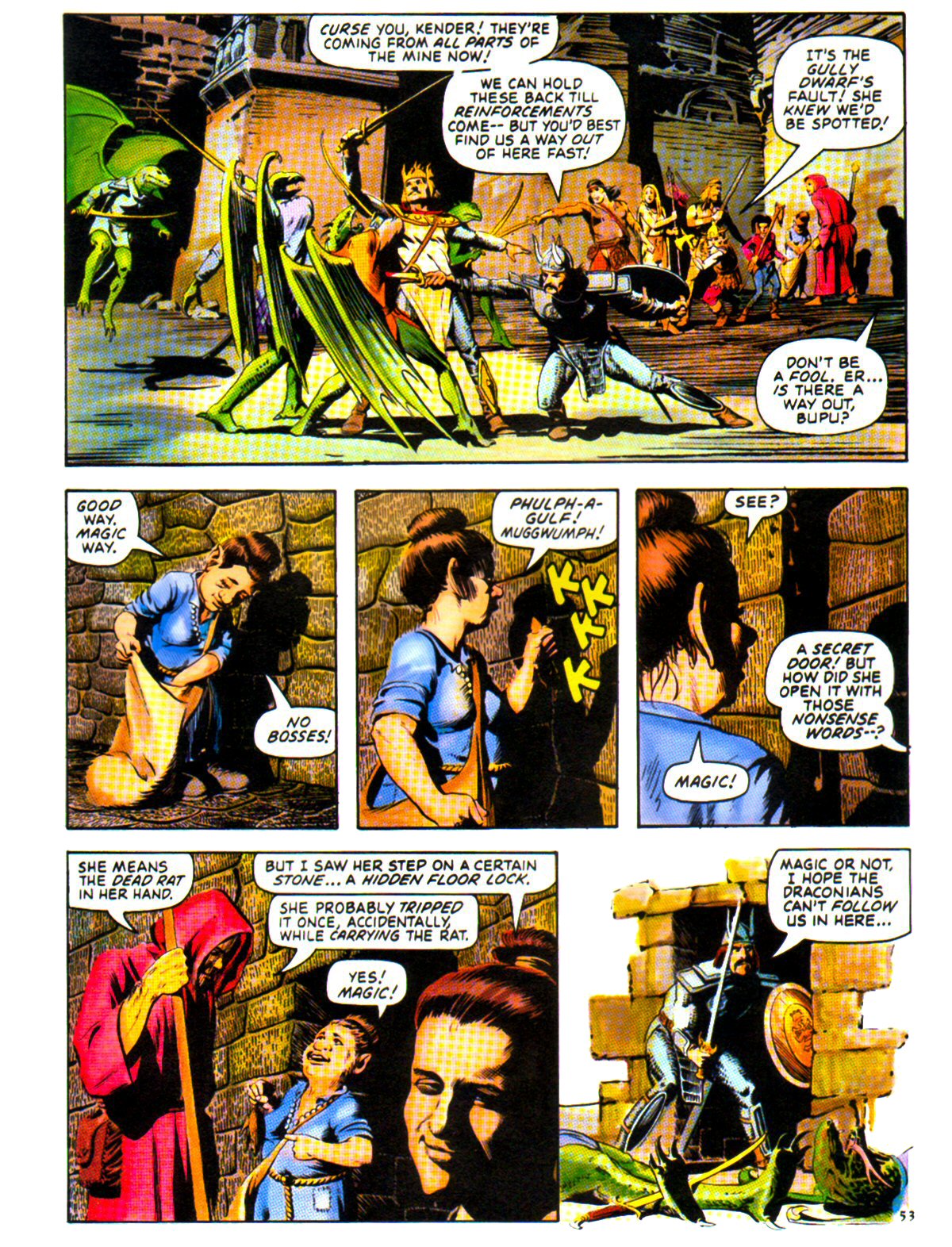 Read online Dragonlance Saga comic -  Issue #1 - 56