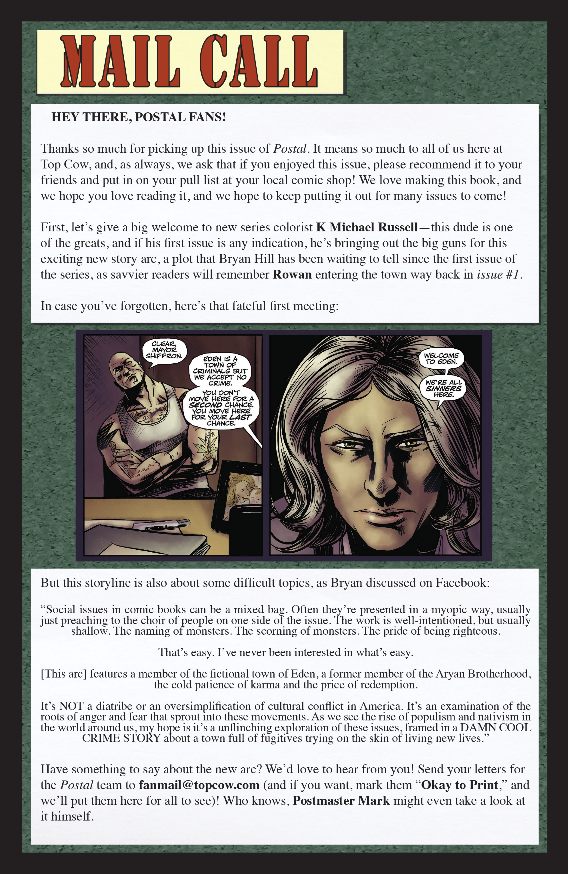 Read online Postal comic -  Issue #13 - 25