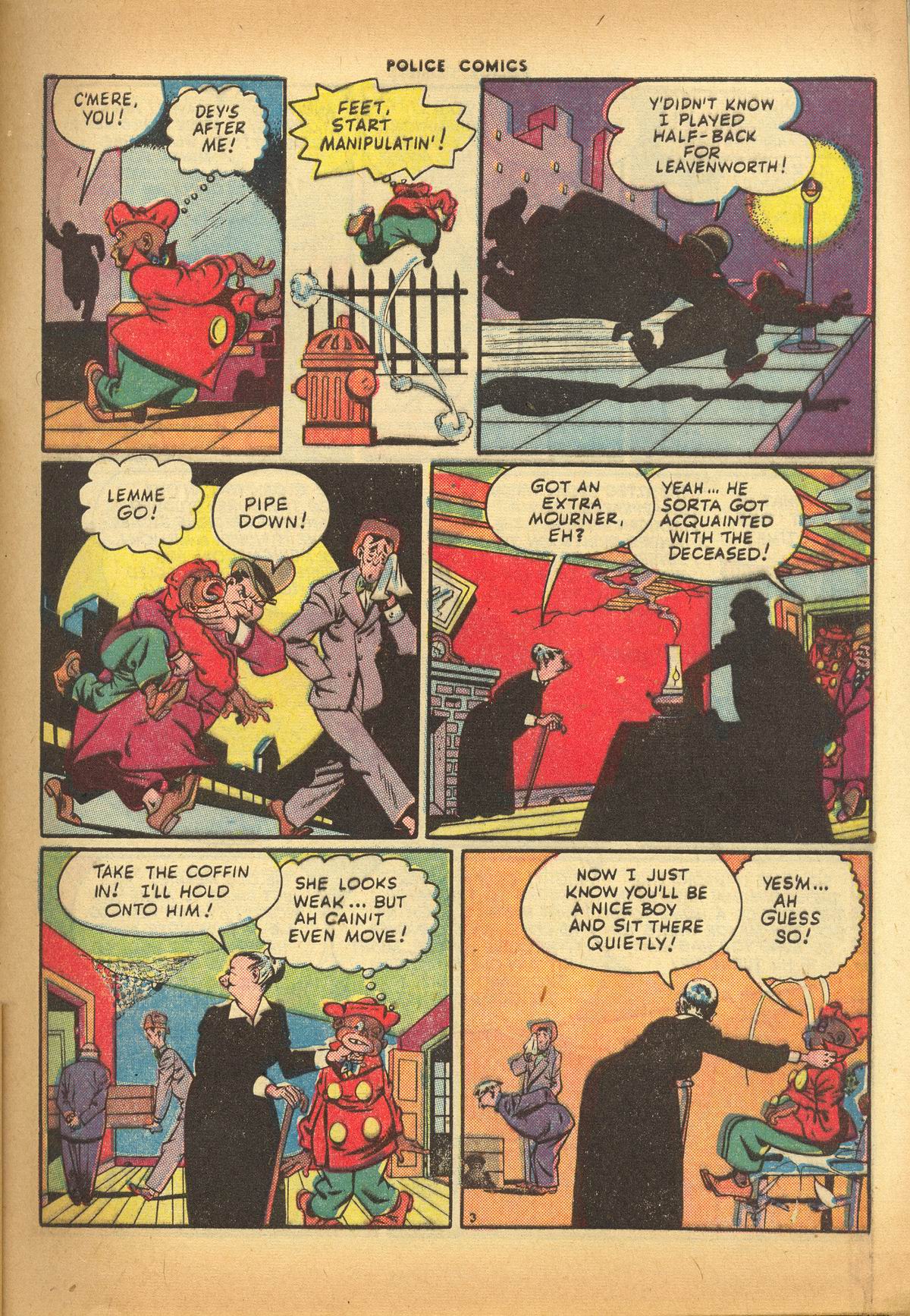 Read online Police Comics comic -  Issue #49 - 53