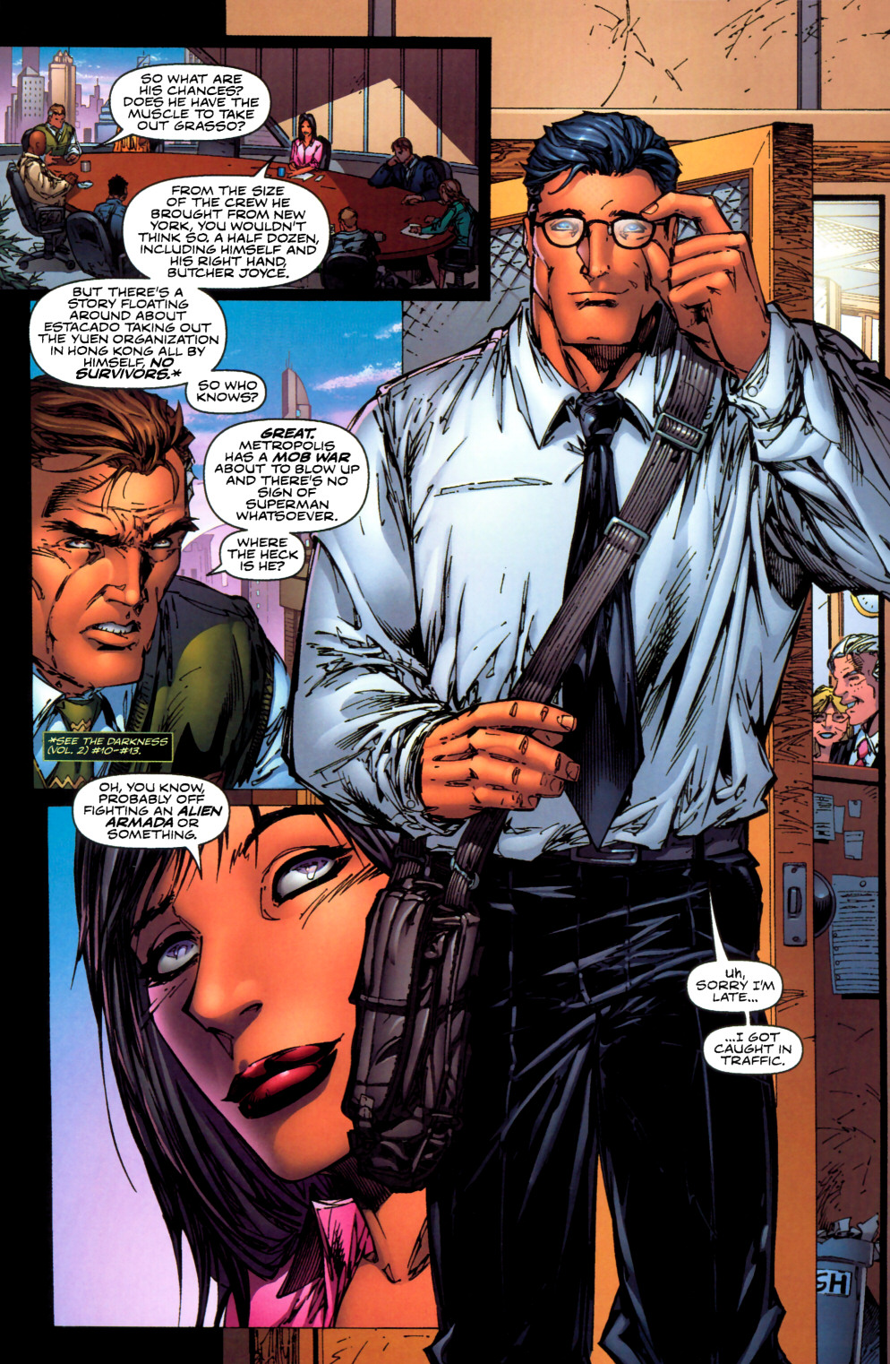 Read online The Darkness/Superman comic -  Issue #1 - 10