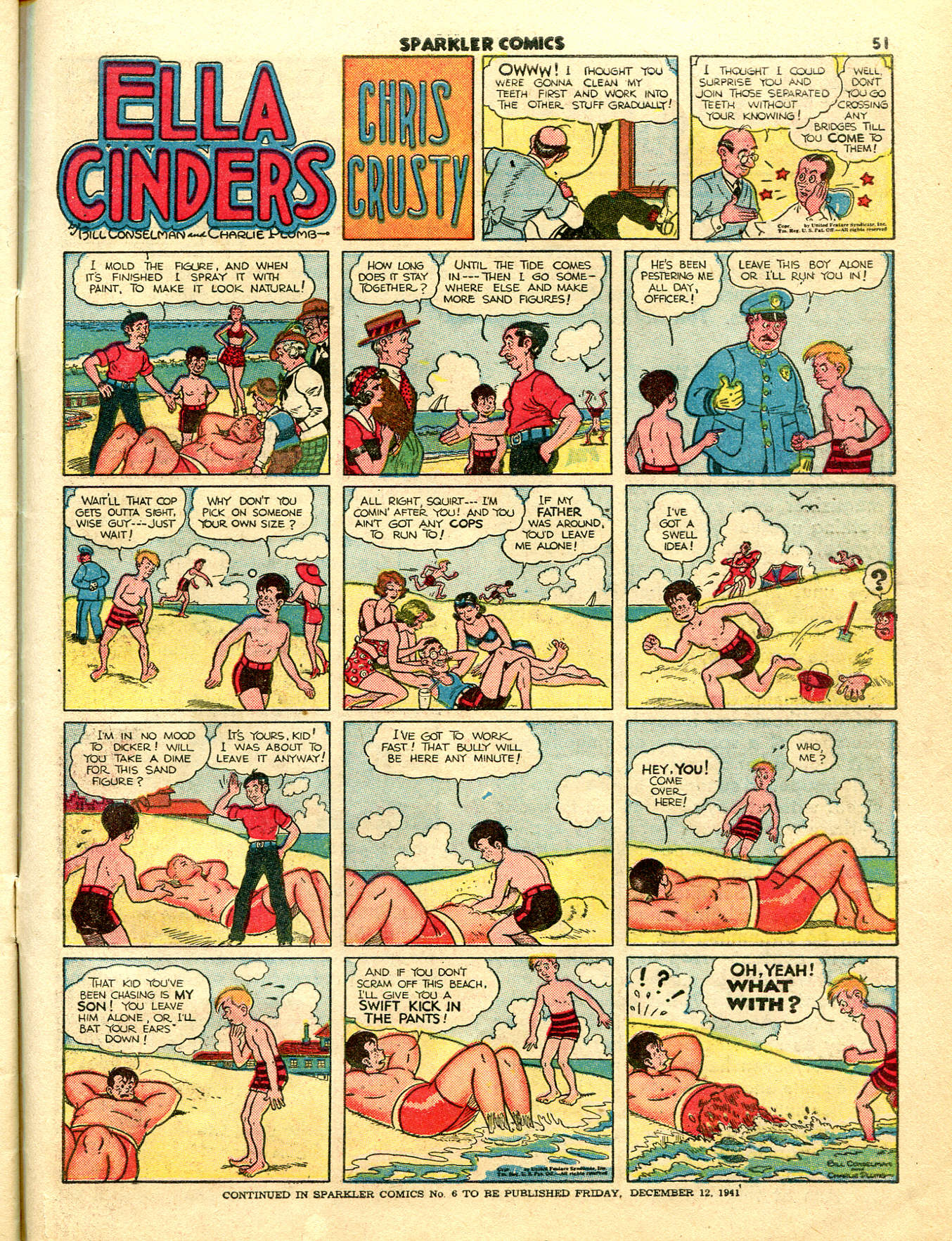 Read online Sparkler Comics comic -  Issue #5 - 52
