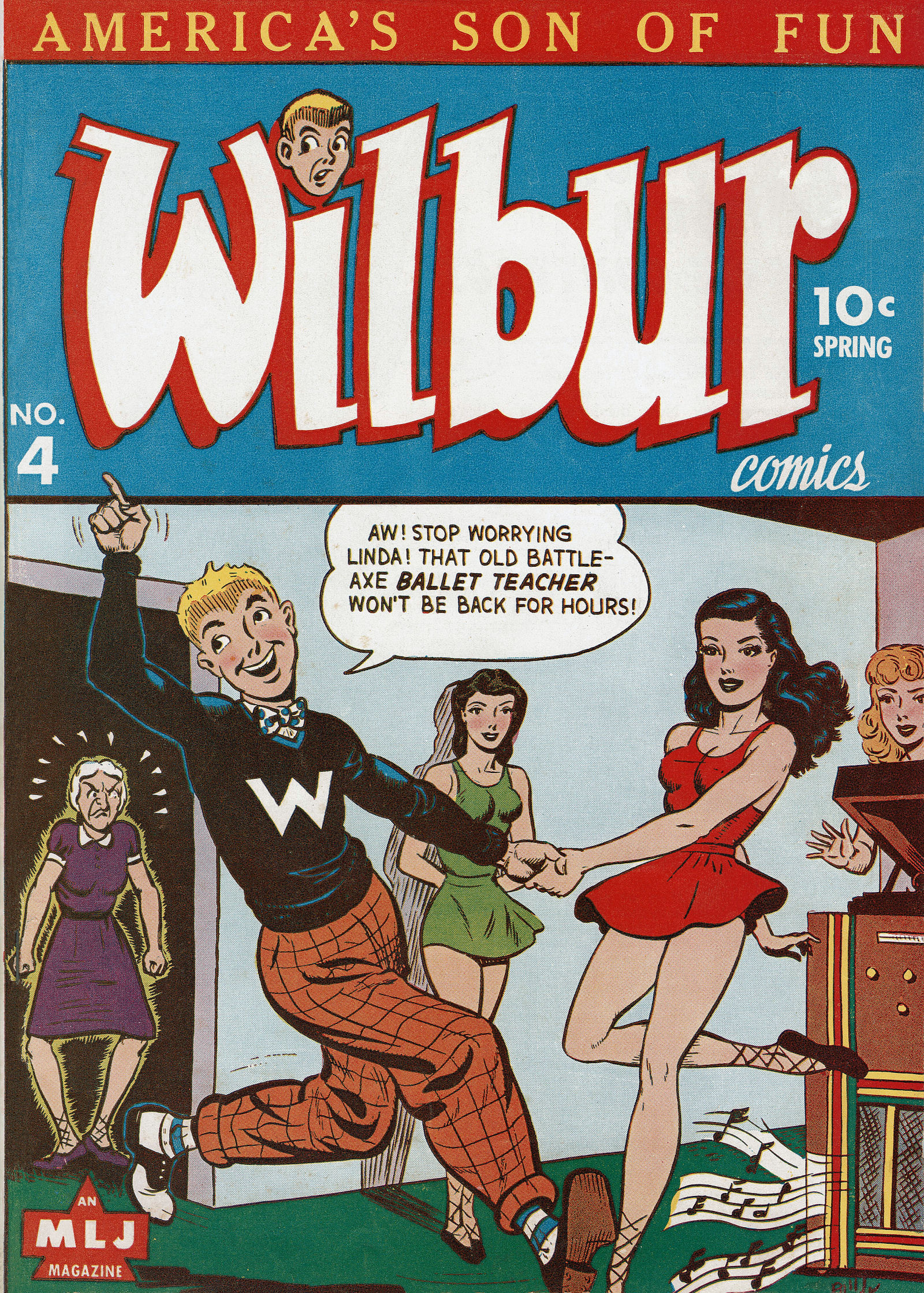 Read online Wilbur Comics comic -  Issue #4 - 1