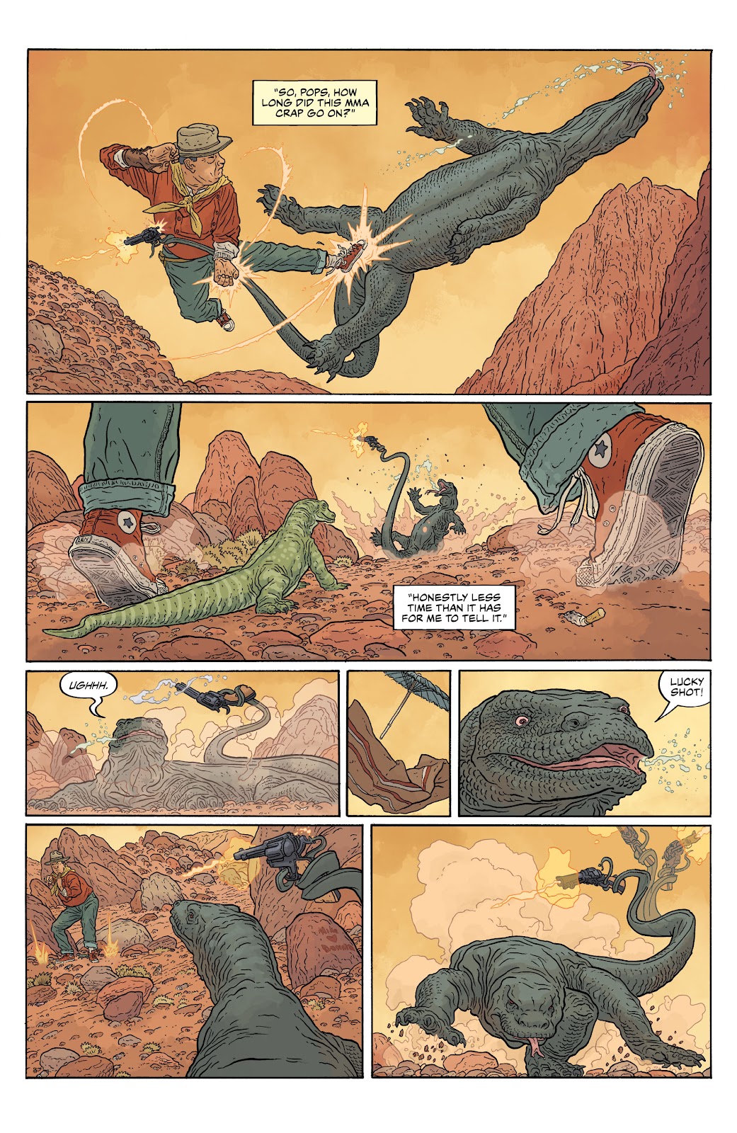 Shaolin Cowboy: Cruel to Be Kin issue 1 - Page 11