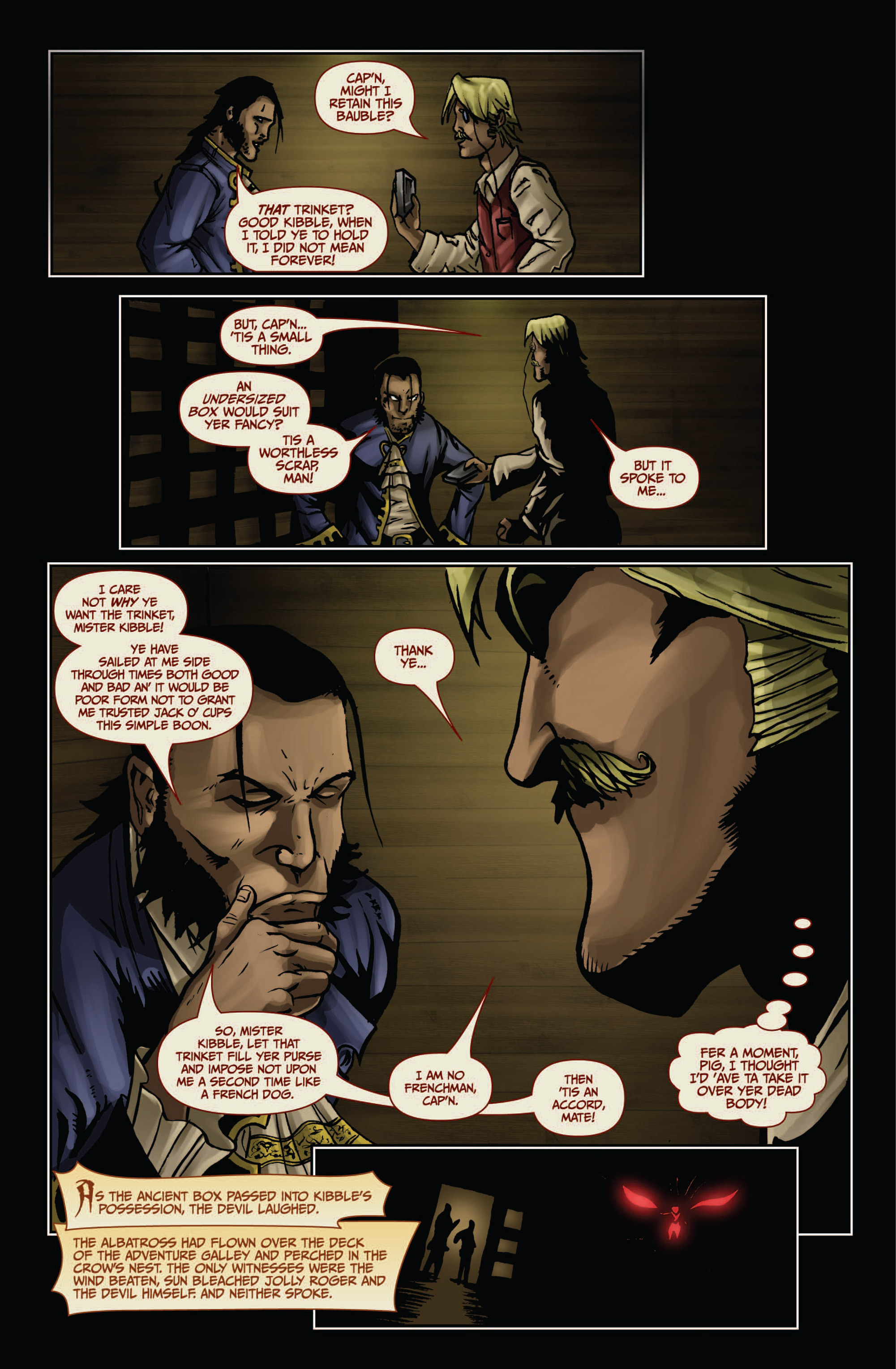 Read online Dead Men Tell No Tales comic -  Issue #1 - 16