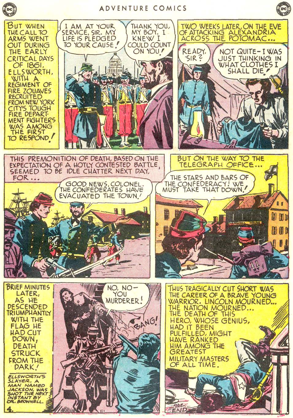 Read online Adventure Comics (1938) comic -  Issue #156 - 35