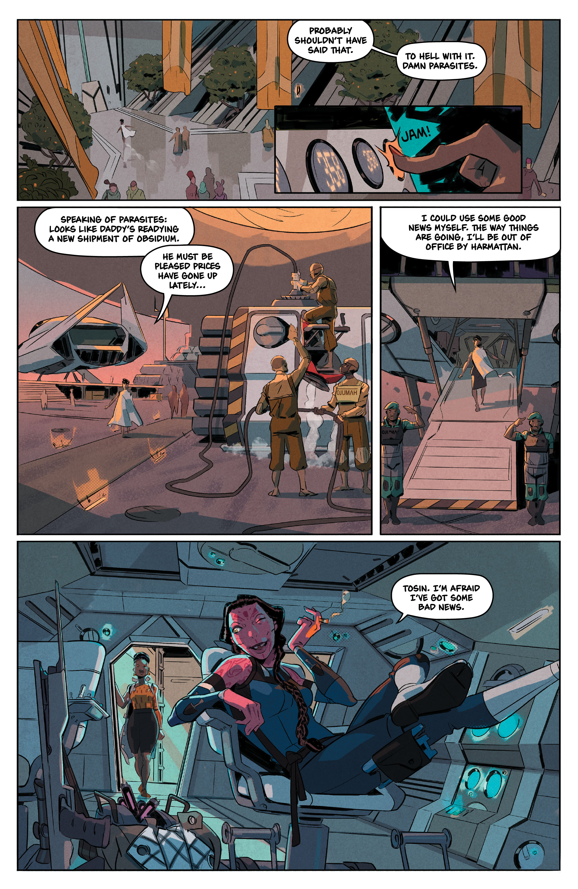 Read online New Masters comic -  Issue #1 - 23