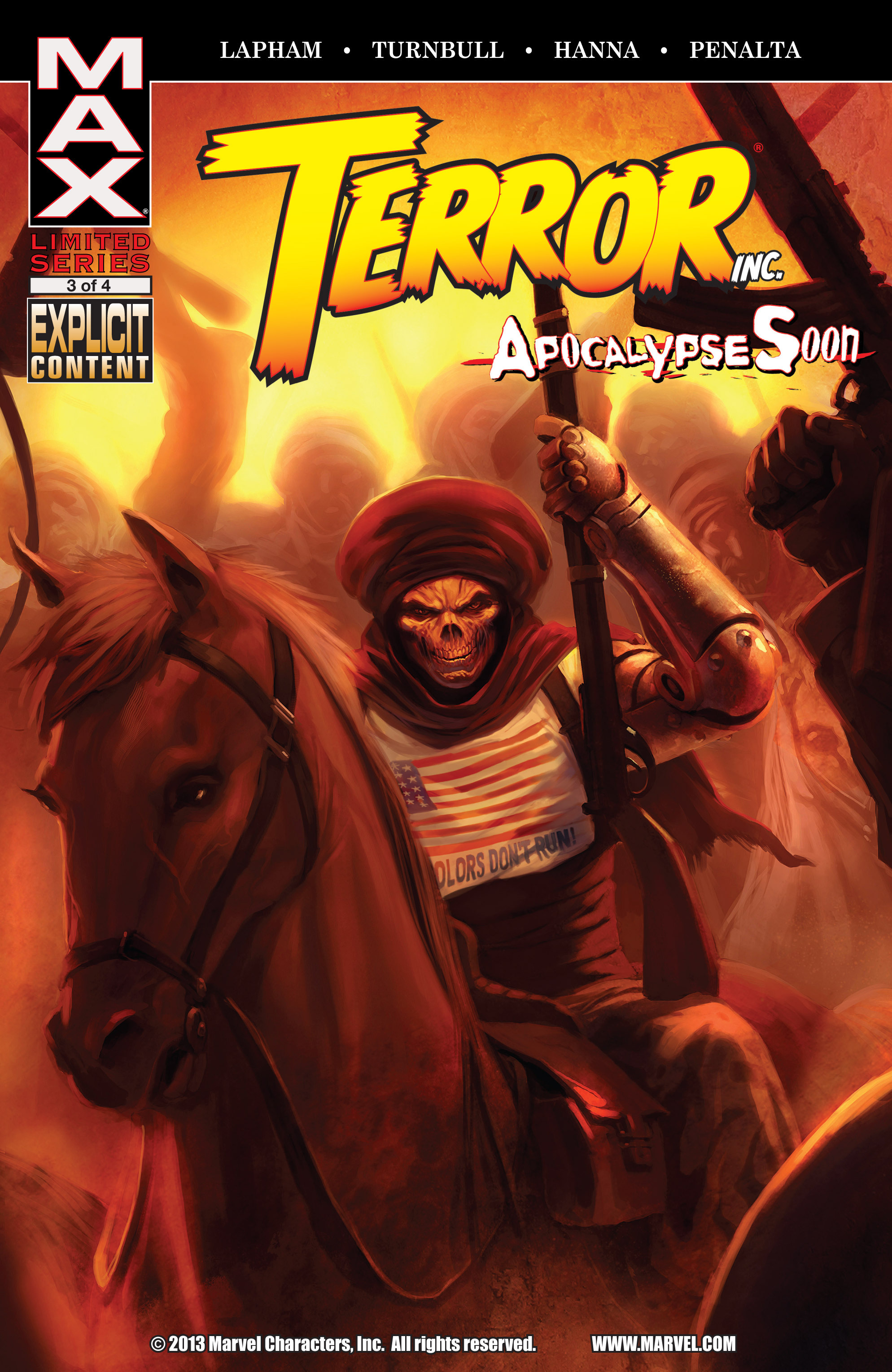Read online Terror, Inc. - Apocalypse Soon comic -  Issue #3 - 1
