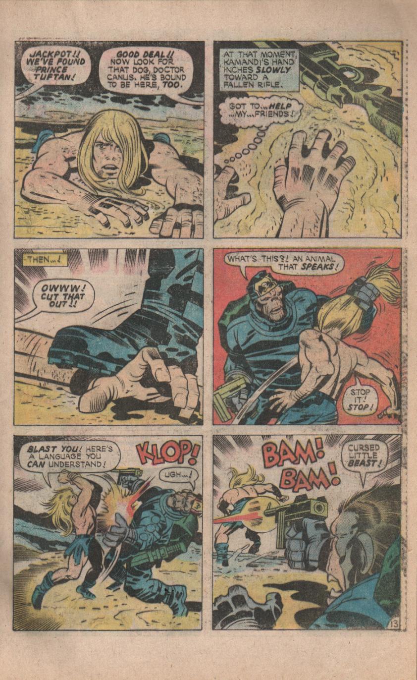 Read online Kamandi, The Last Boy On Earth comic -  Issue #32 - 15