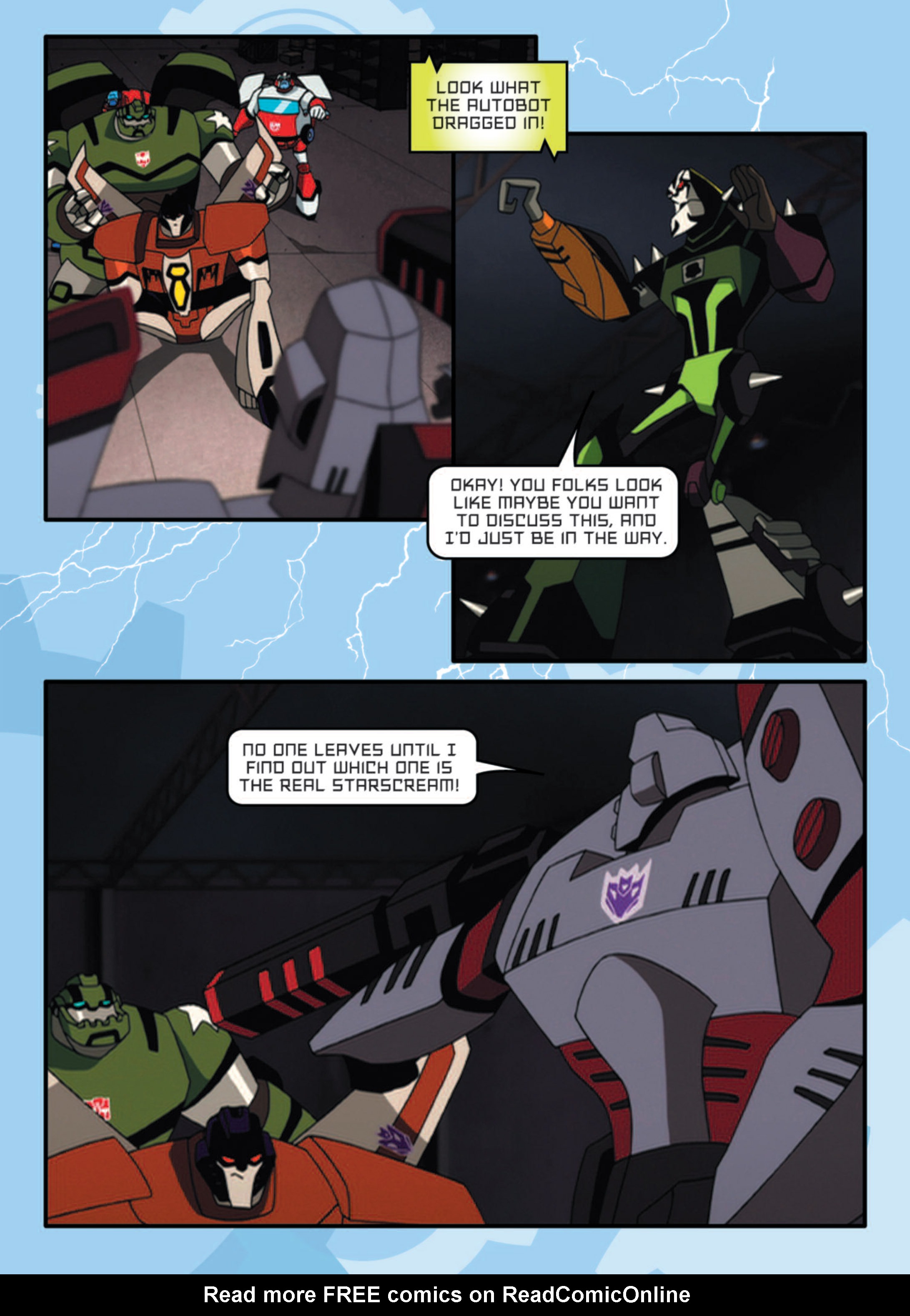Read online Transformers Animated comic -  Issue #10 - 107