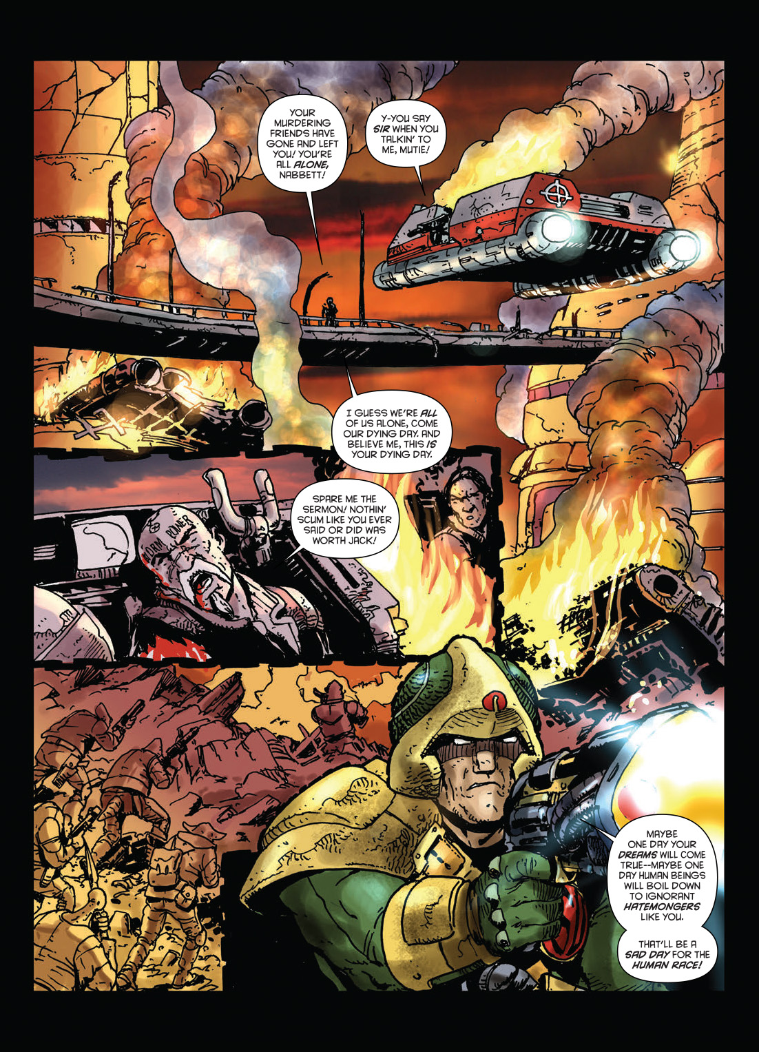 Read online Strontium Dog: The Life and Death of Johnny Alpha: Dogs of War comic -  Issue # TPB - 110