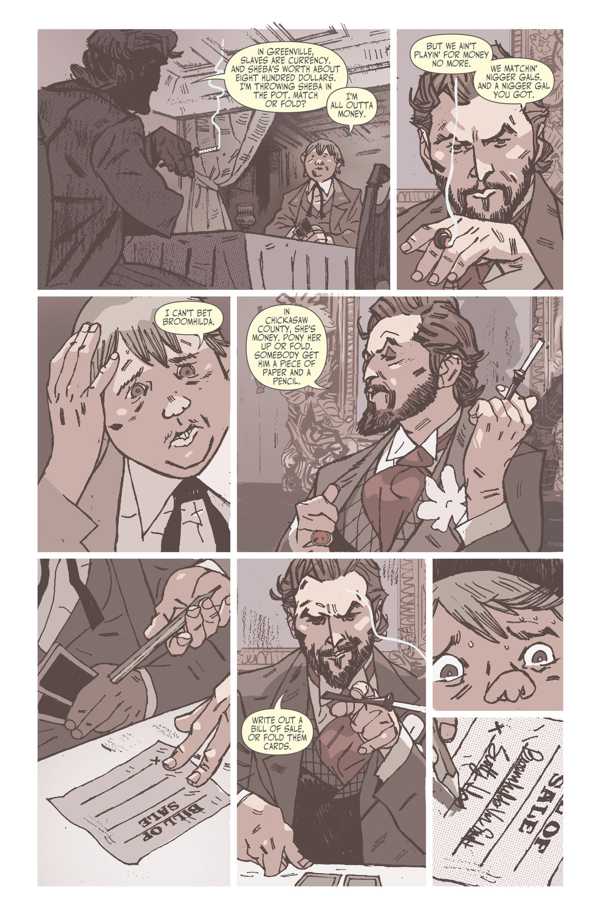 Read online Django Unchained comic -  Issue #4 - 9