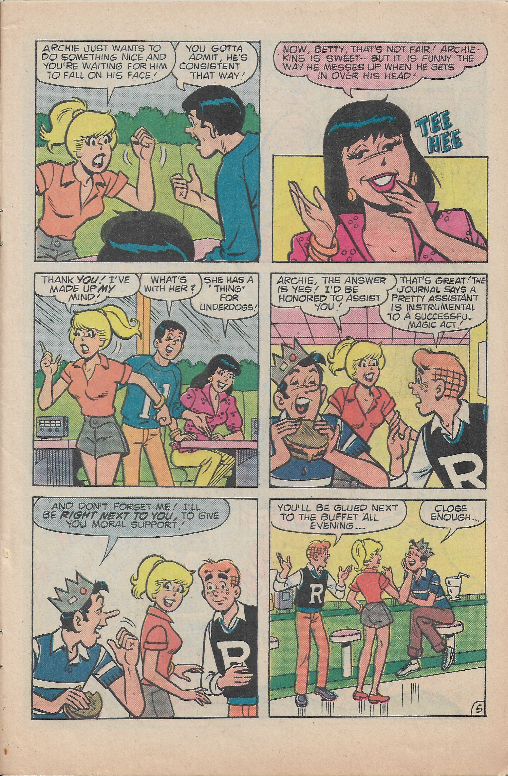 Read online Archie Giant Series Magazine comic -  Issue #554 - 7