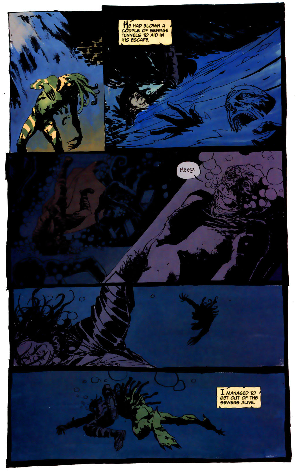 Read online Van Helsing: From Beneath the Rue Morgue comic -  Issue # Full - 22