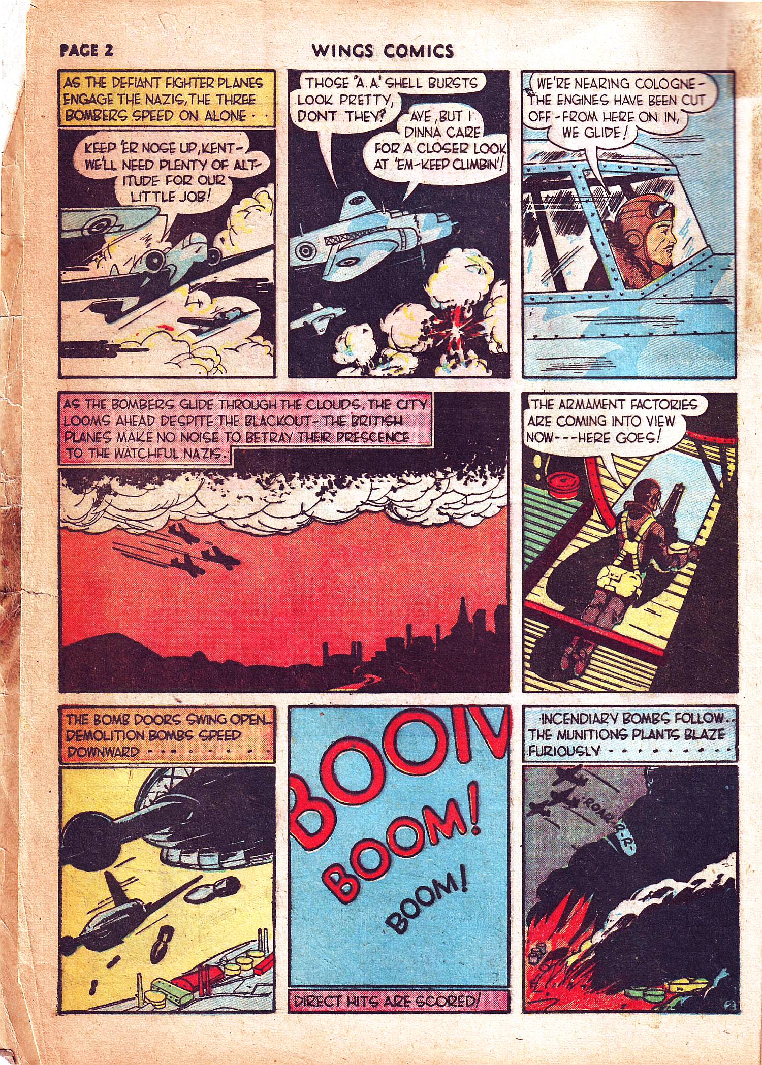 Read online Wings Comics comic -  Issue #3 - 4