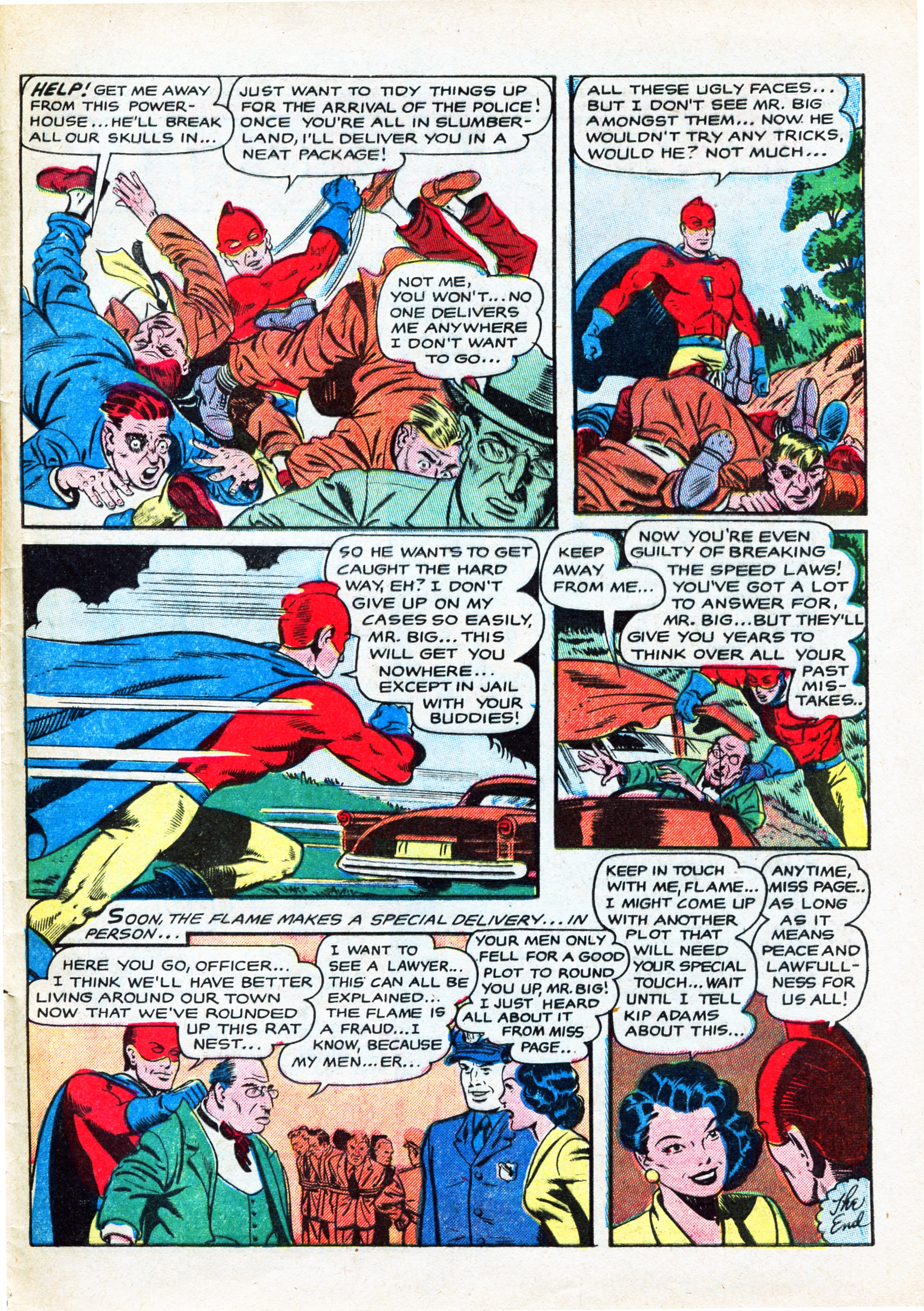 Read online The Flame comic -  Issue #3 - 34