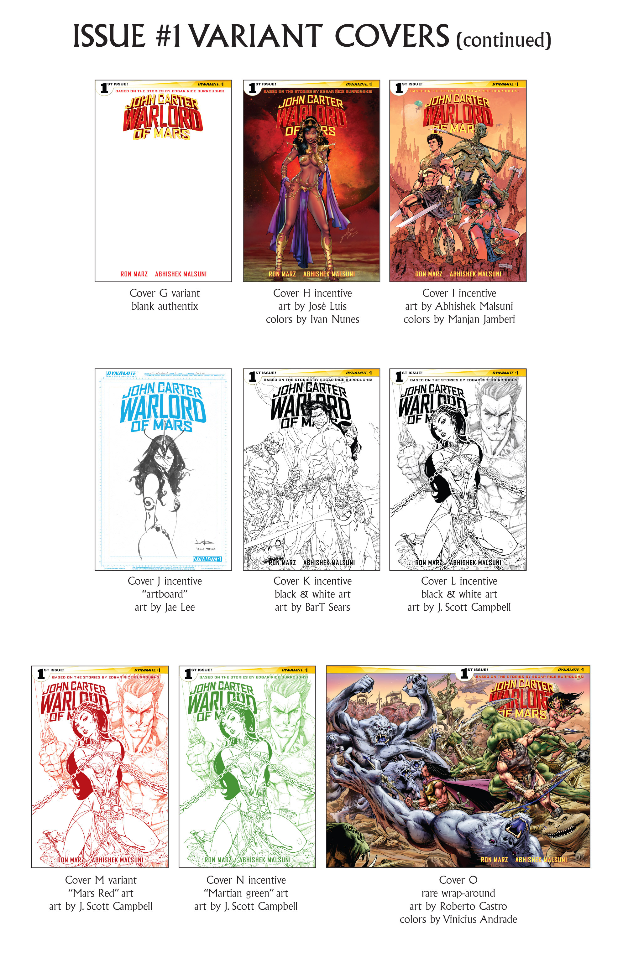 Read online John Carter, Warlord of Mars (2014) comic -  Issue #1 - 33