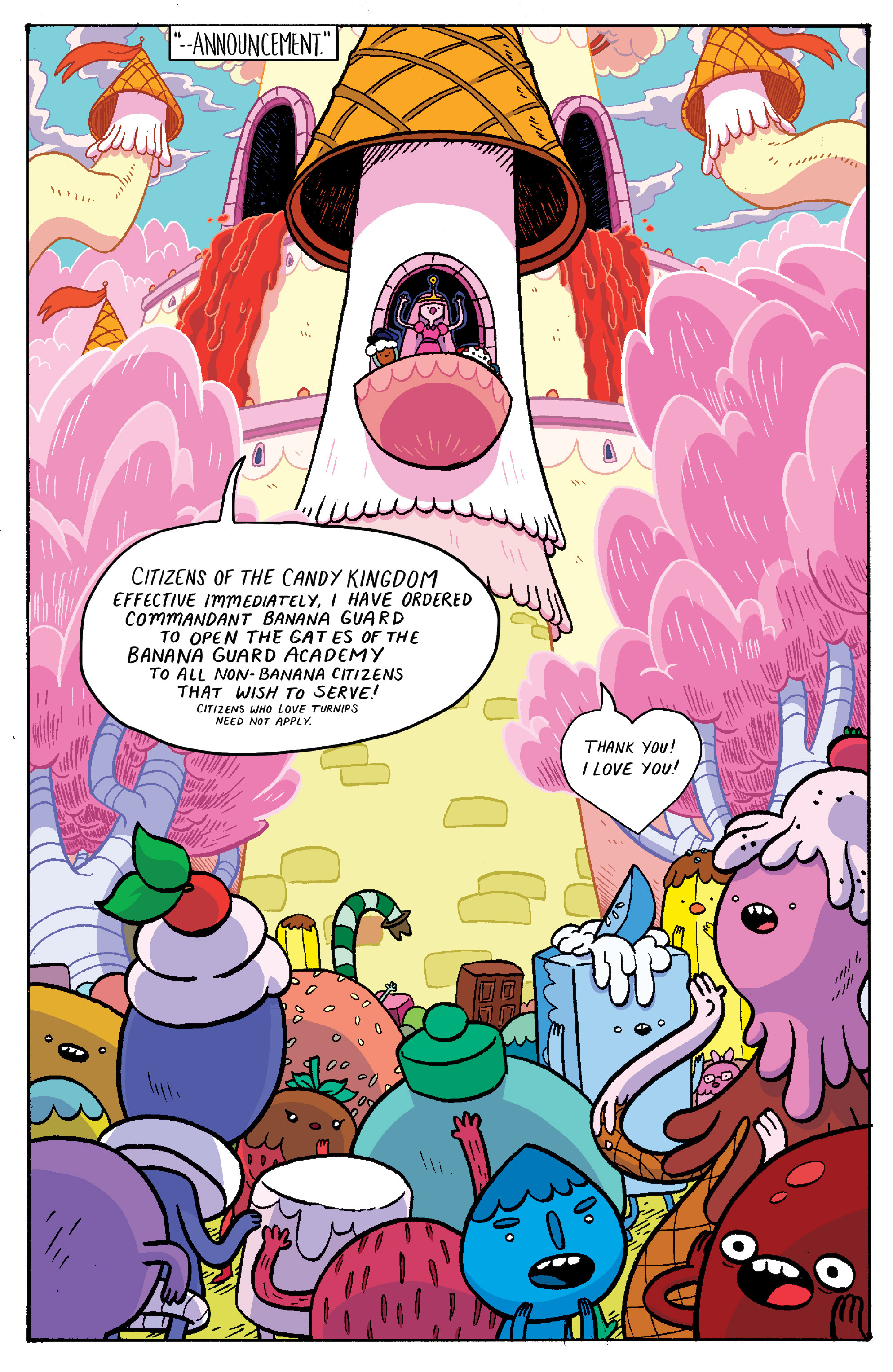 Read online Adventure Time: Banana Guard Academ comic -  Issue #1 - 6