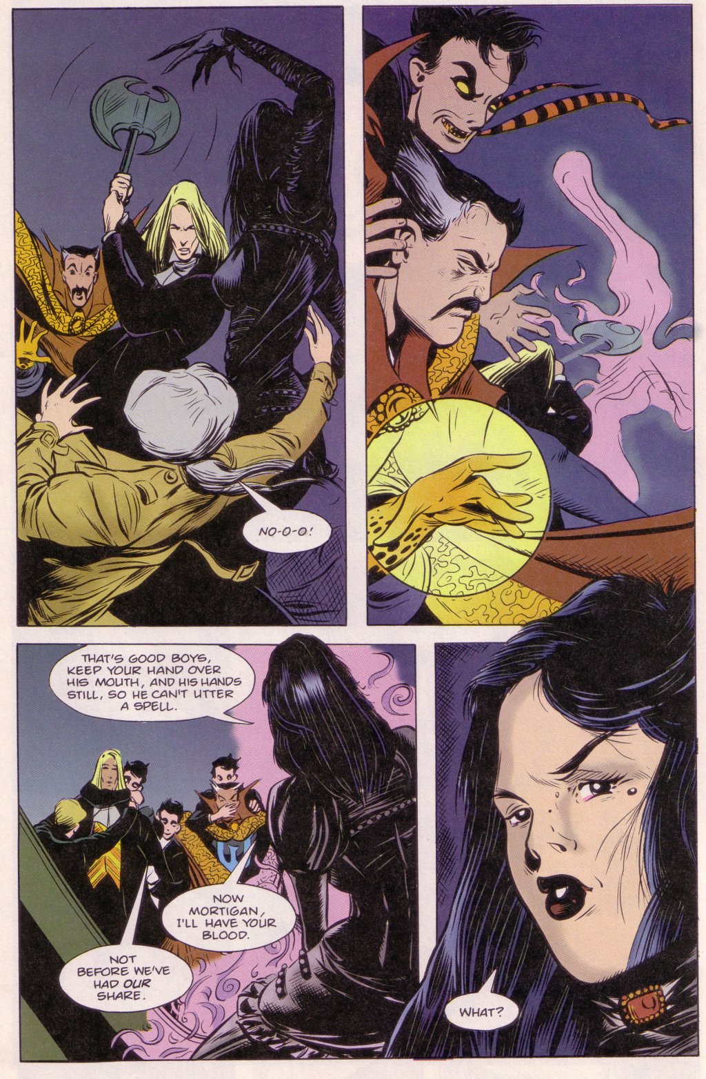 Read online Mortigan Goth: Immortalis comic -  Issue #3 - 18