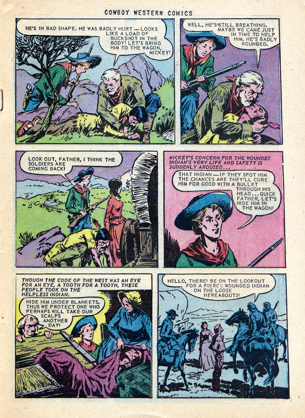 Read online Cowboy Western Comics (1948) comic -  Issue #38 - 25