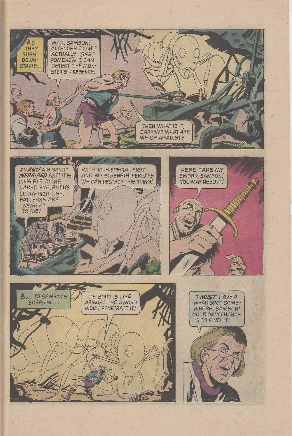 Read online Mighty Samson (1964) comic -  Issue #23 - 27