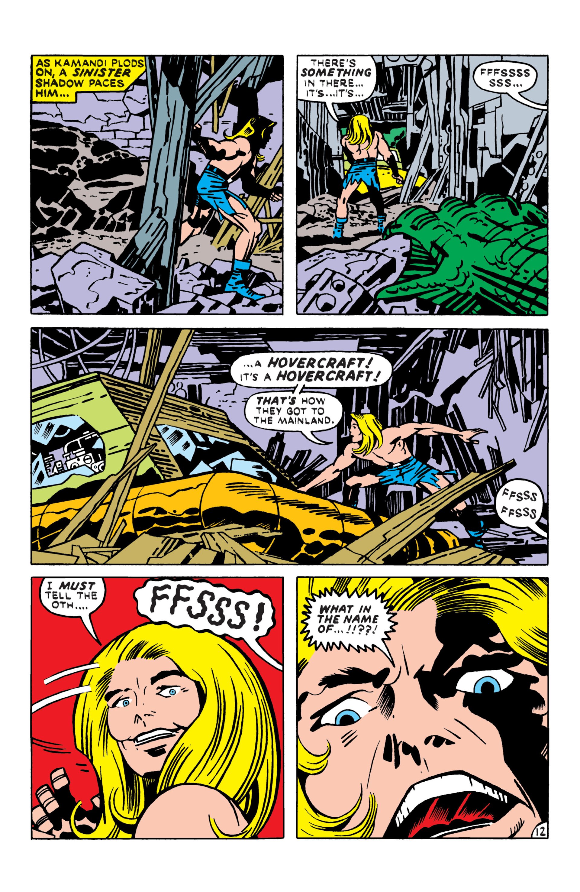 Read online Kamandi, The Last Boy On Earth comic -  Issue #25 - 12