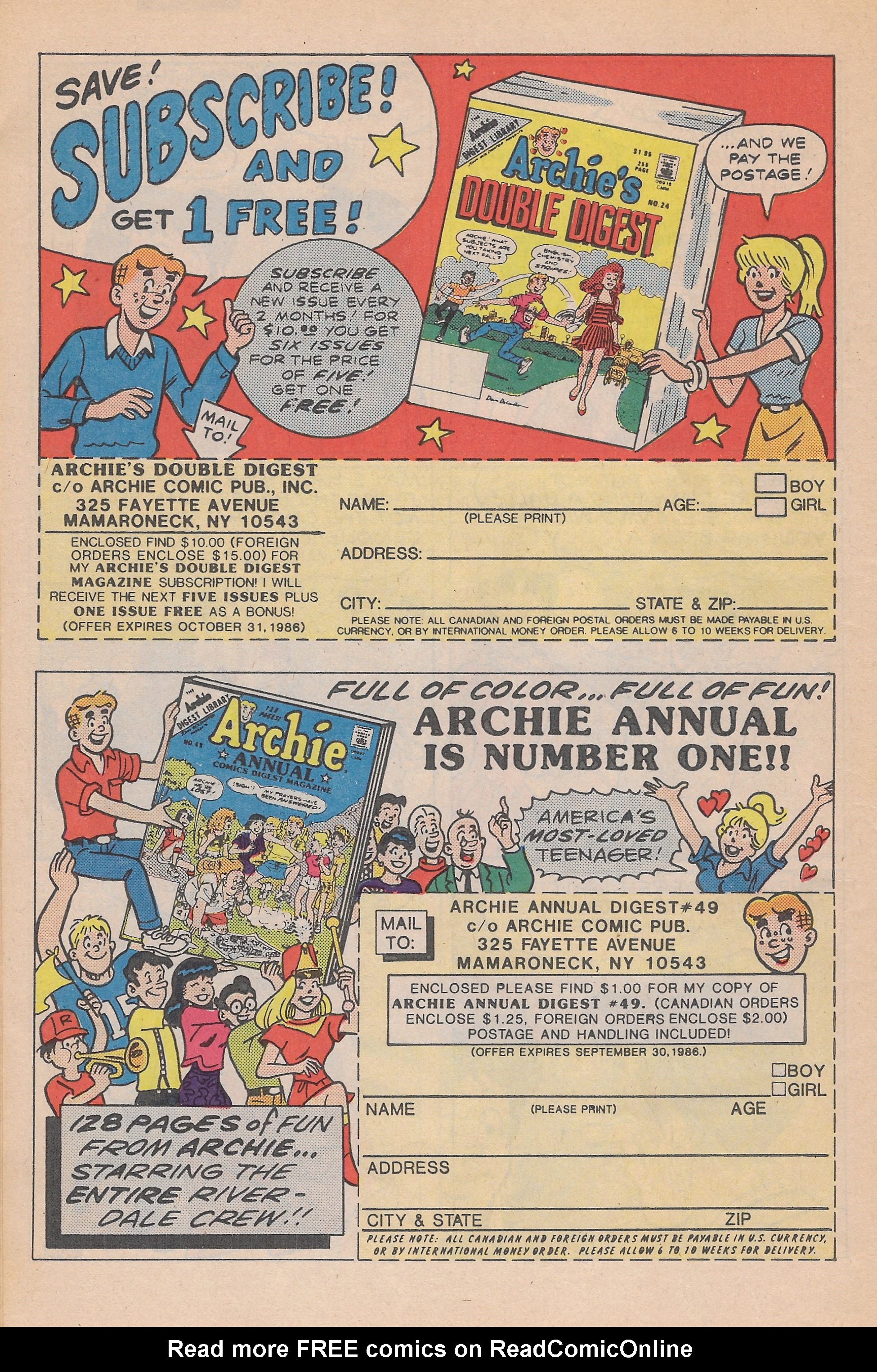 Read online Jughead (1965) comic -  Issue #347 - 18