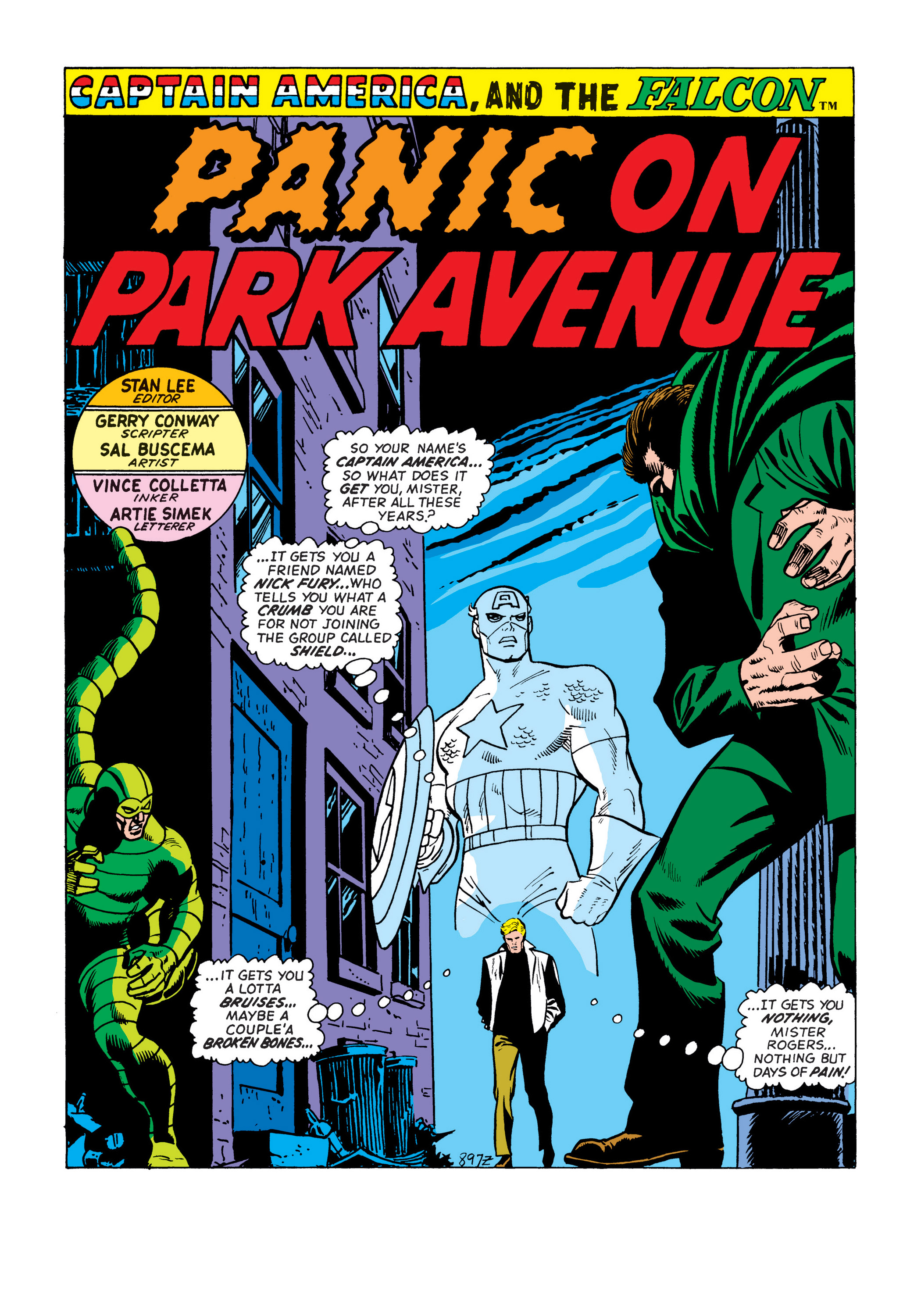 Read online Marvel Masterworks: Captain America comic -  Issue # TPB 7 (Part 1) - 54