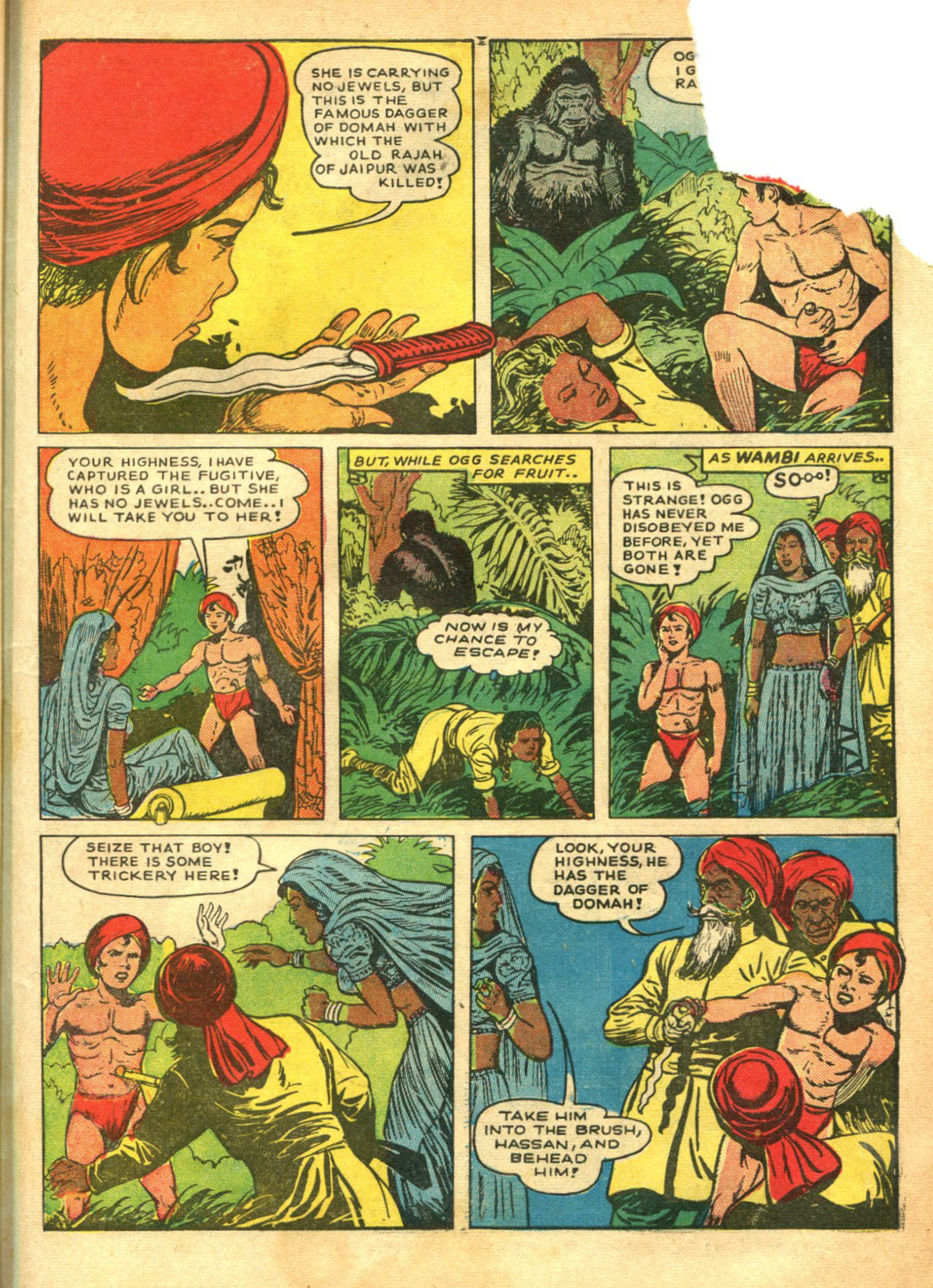 Read online Wambi Jungle Boy comic -  Issue #2 - 52