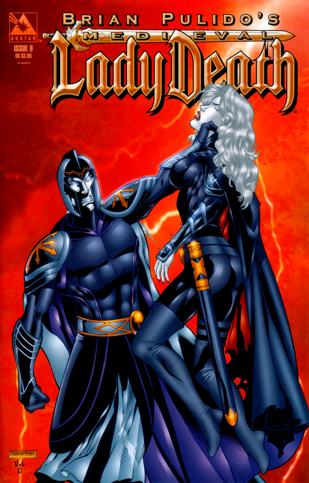 Read online Brian Pulido's Medieval Lady Death comic -  Issue #8 - 2